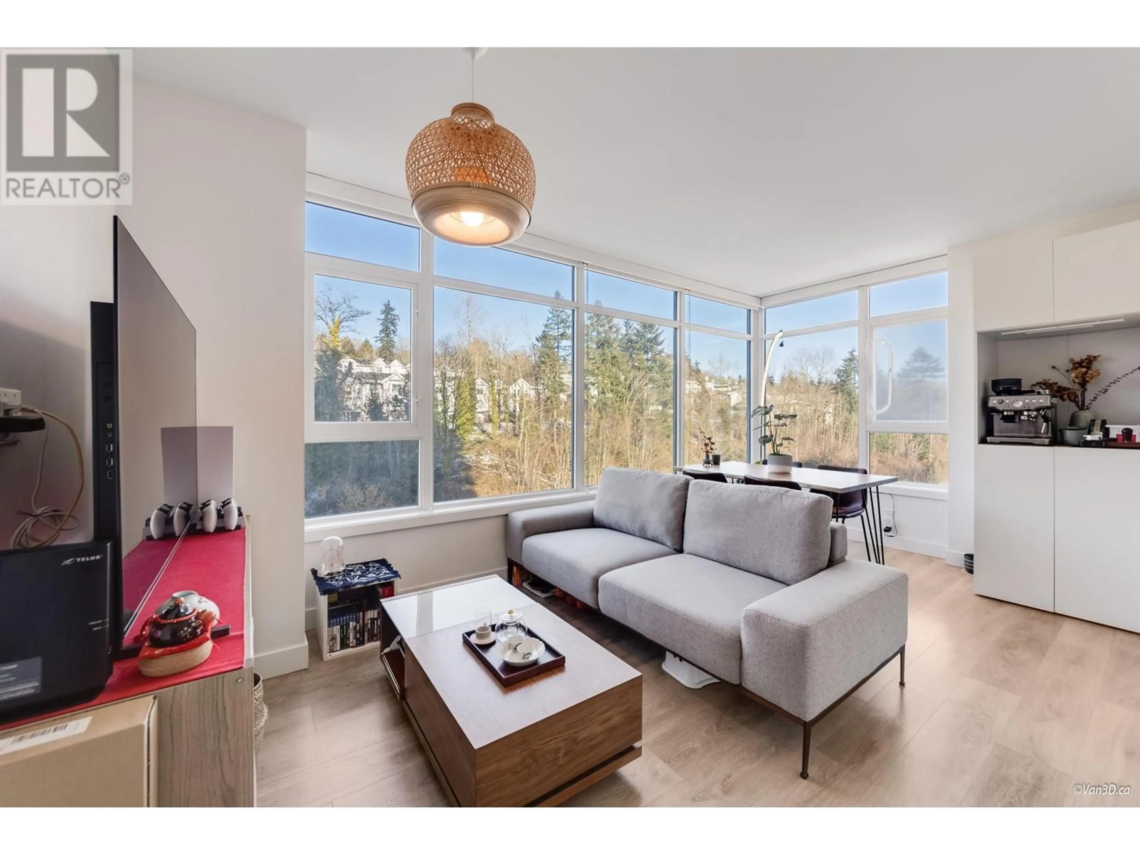 Living room with furniture, unknown for 702 - 8538 RIVER DISTRICT CROSSING, Vancouver British Columbia V5S0C9