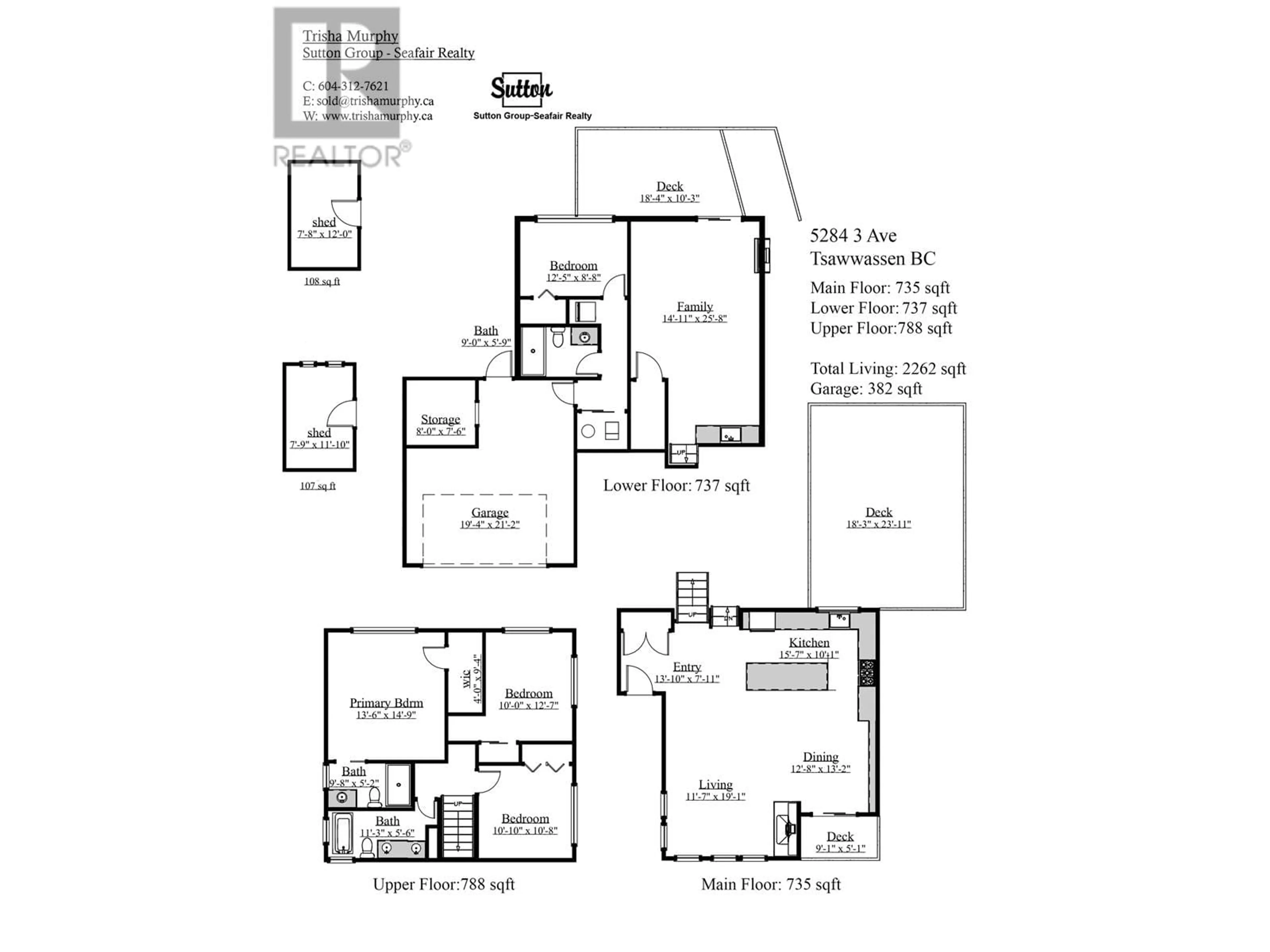 Floor plan for 5284 3 AVENUE, Delta British Columbia V4M1E7