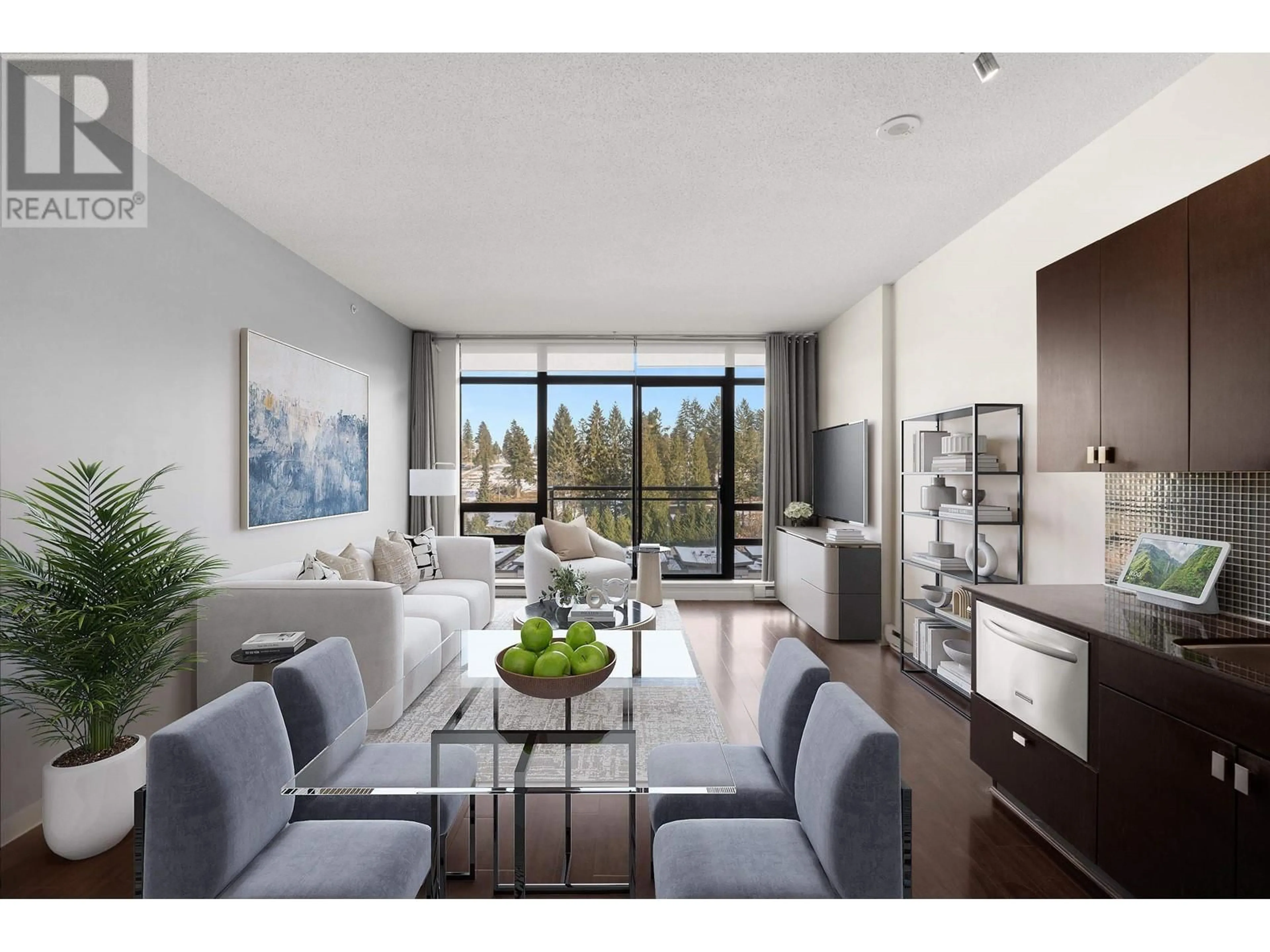 Living room with furniture, unknown for 704 - 121 BREW STREET, Port Moody British Columbia V3H0E2