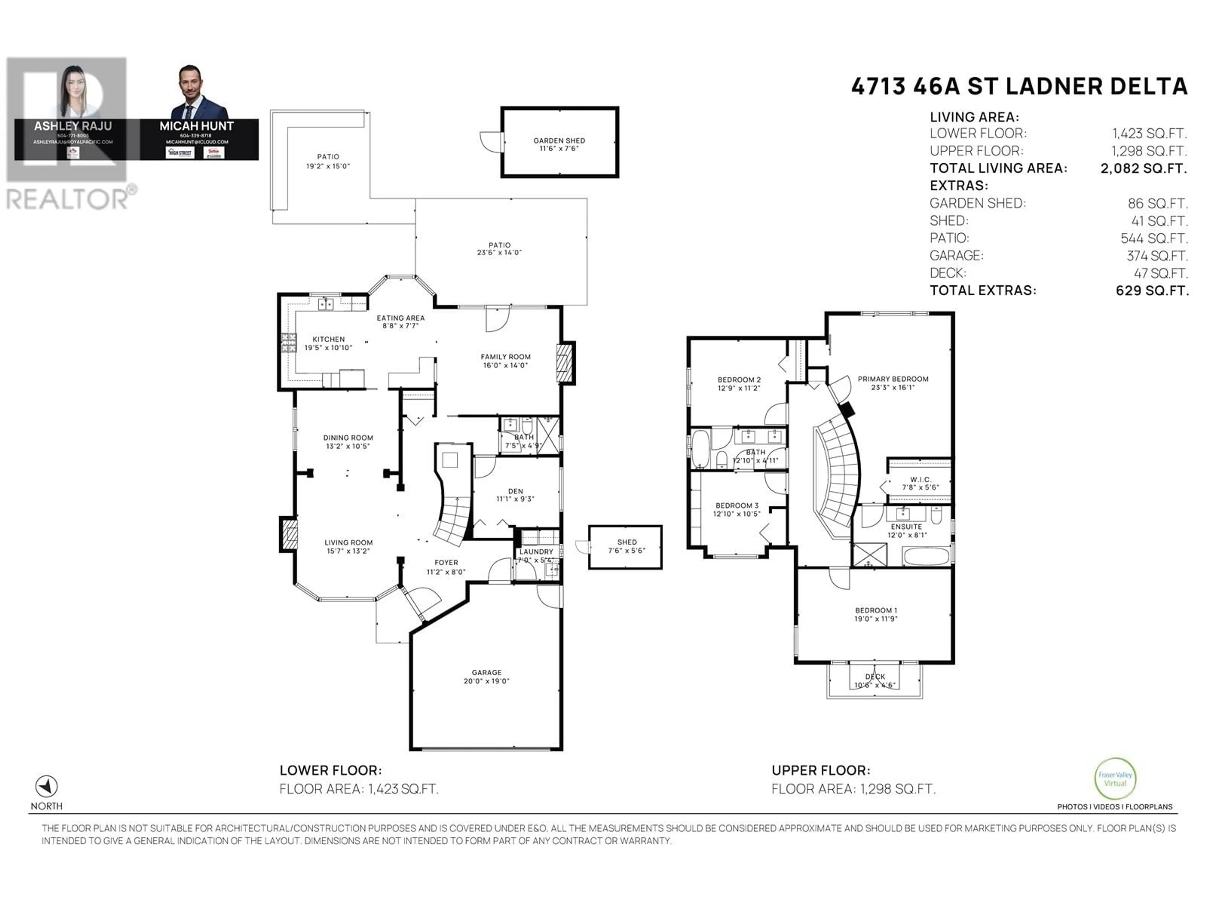 Floor plan for 4713 46A STREET, Delta British Columbia V4K5A4