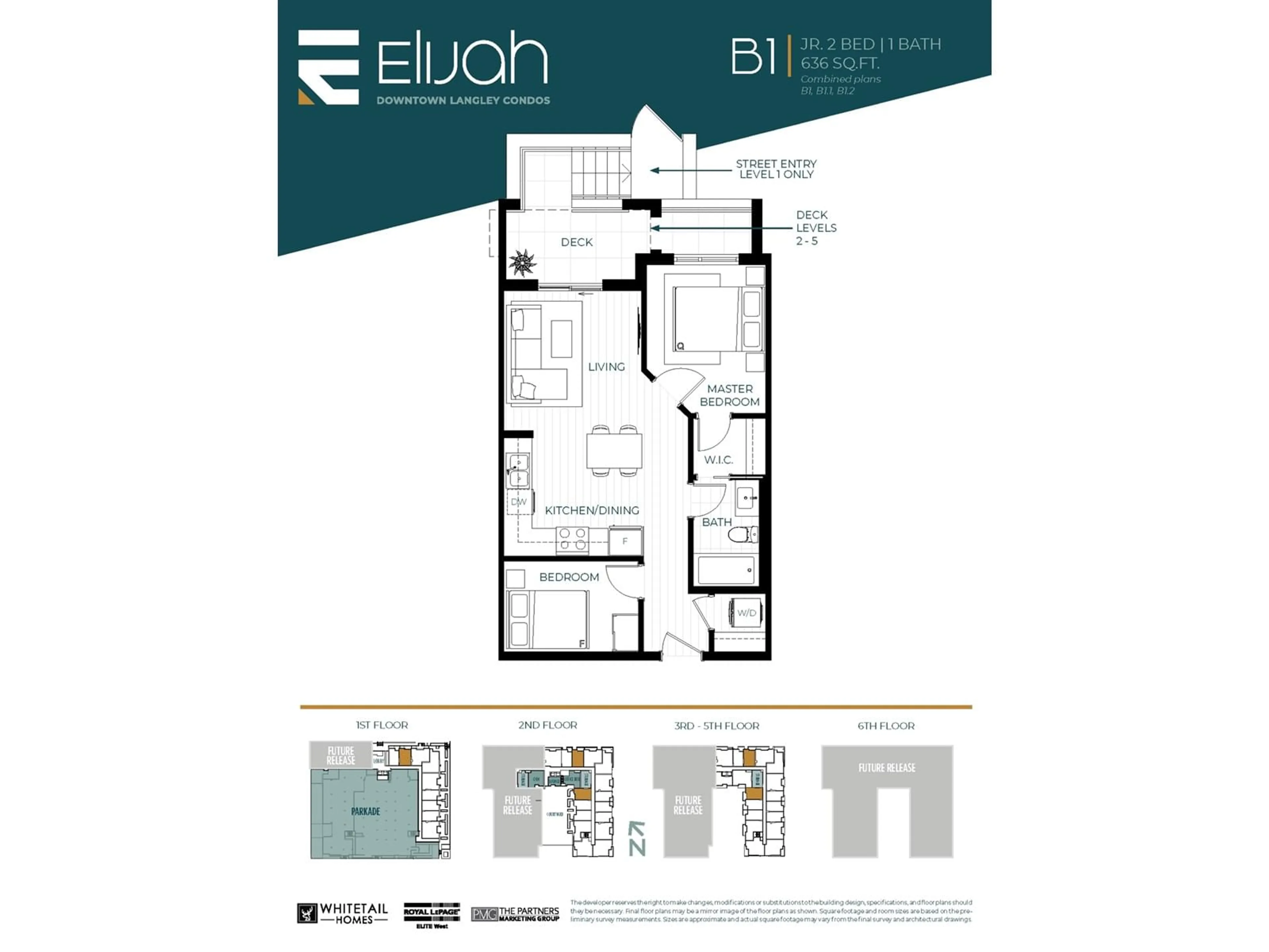 Floor plan for 503 20650 EASTLEIGH CRESCENT, Langley British Columbia V0V0V0