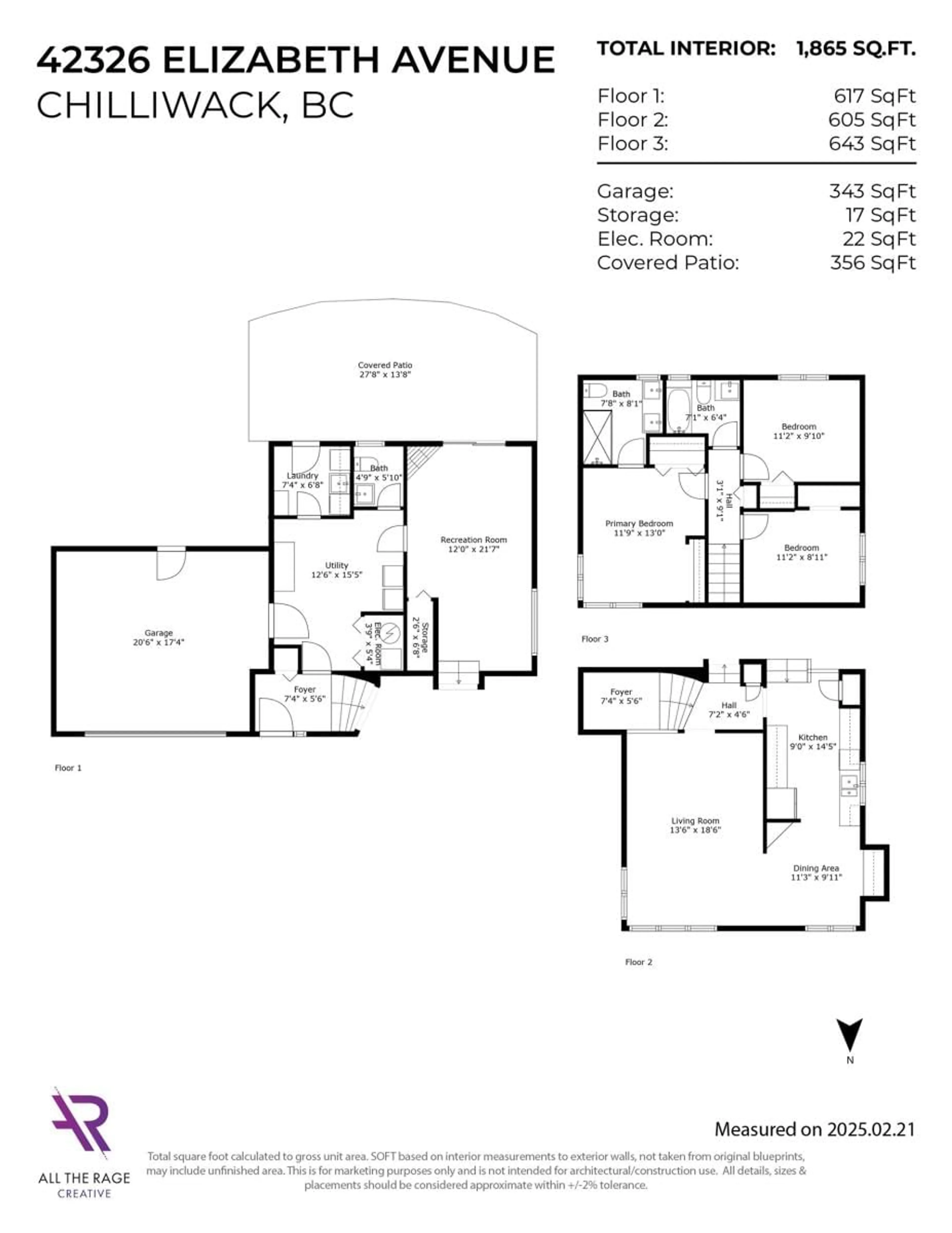 Floor plan for 42326 ELIZABETH AVENUE|Yarrow, Yarrow British Columbia V2R5C9