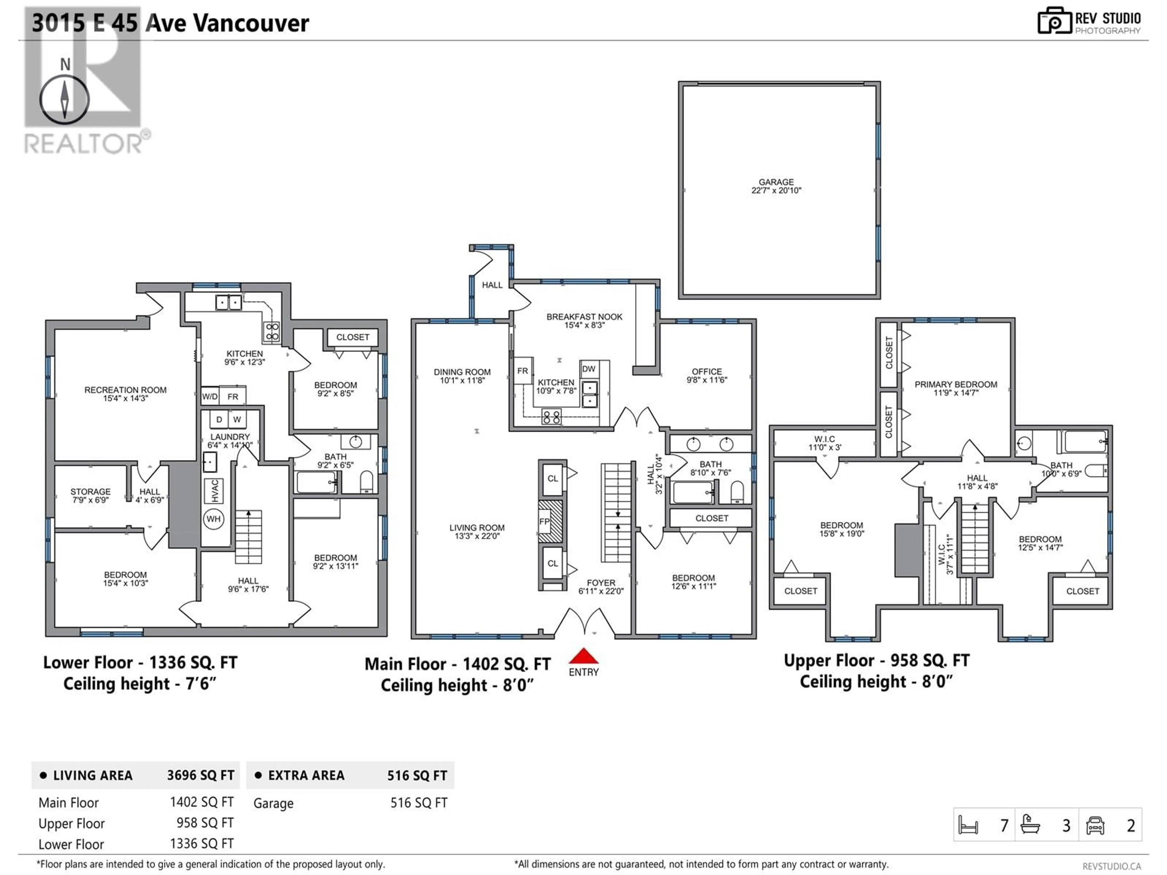 Floor plan for 3015 E 45TH AVENUE, Vancouver British Columbia V5R3C6