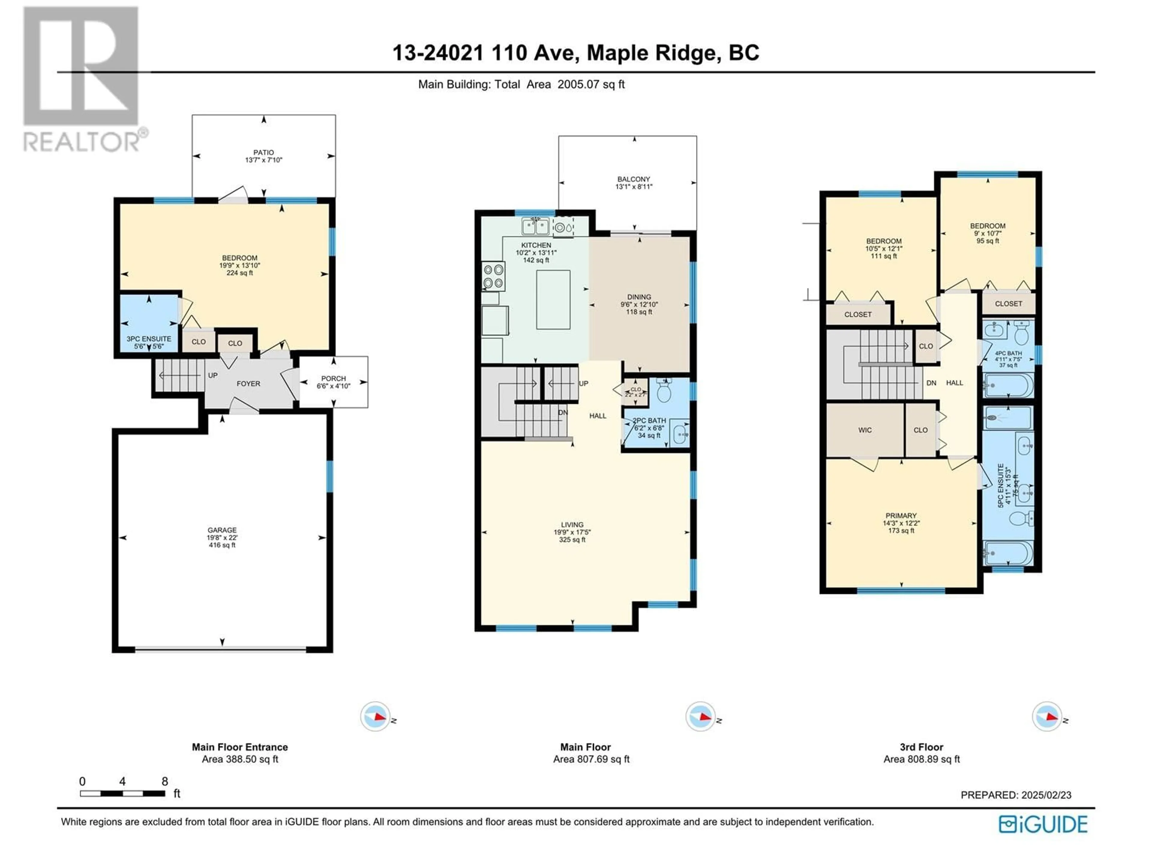 Floor plan for 13 24021 110 AVENUE, Maple Ridge British Columbia V2W0J9