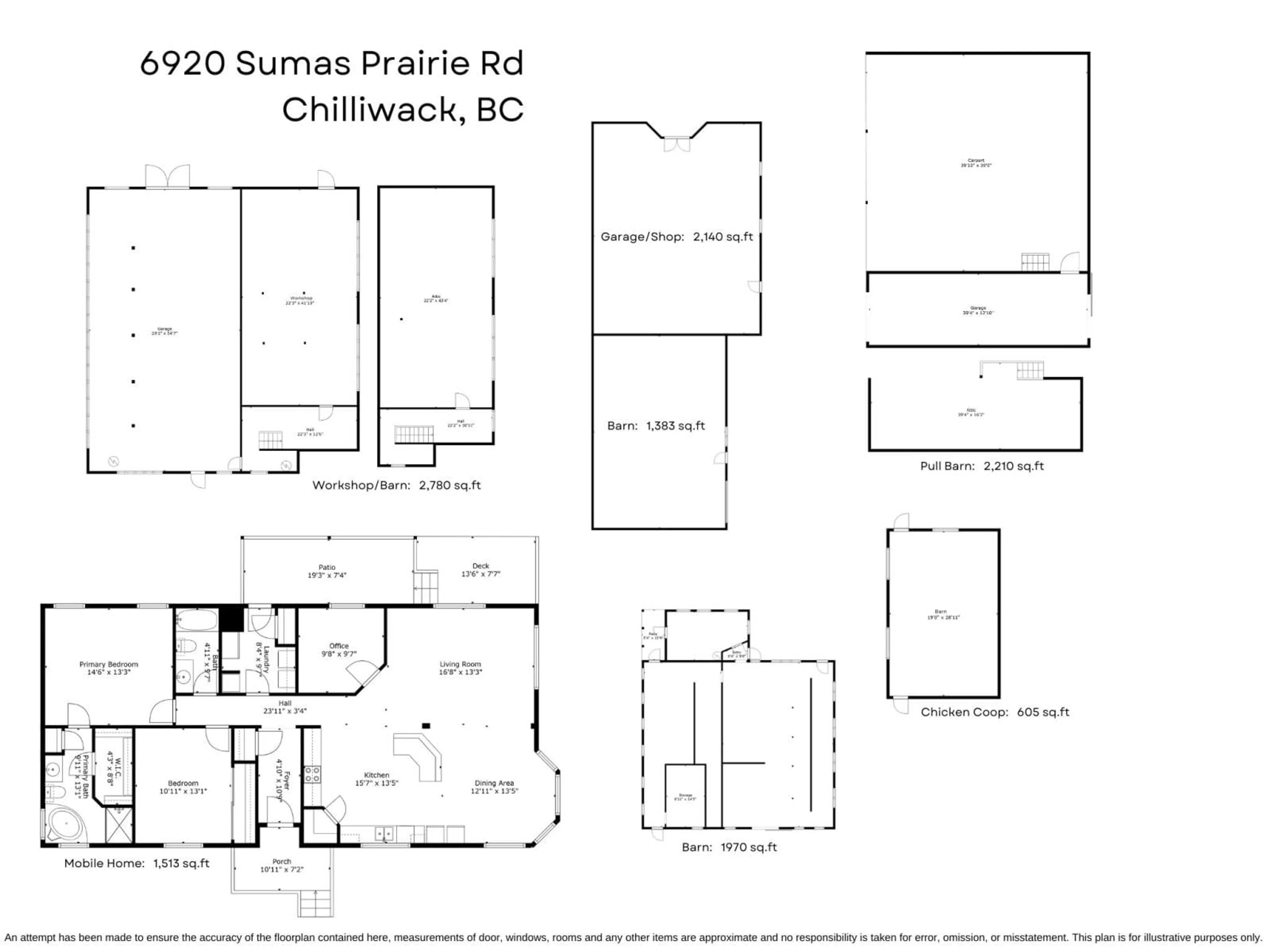 Floor plan for 6920 SUMAS PRAIRIE ROAD, Chilliwack British Columbia V2R4K1