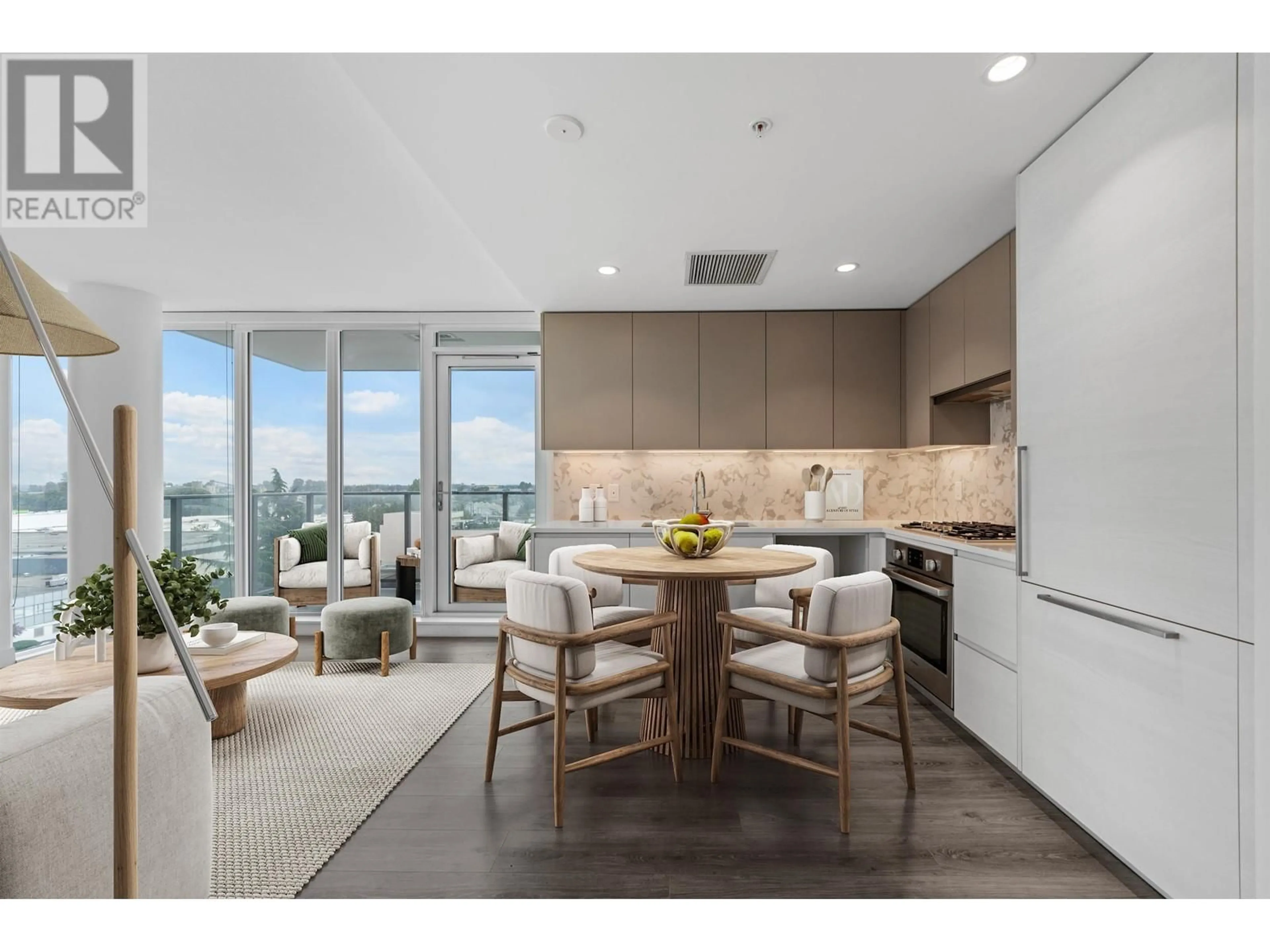 Open concept kitchen, unknown for 602 8188 FRASER STREET, Vancouver British Columbia V6K2G2