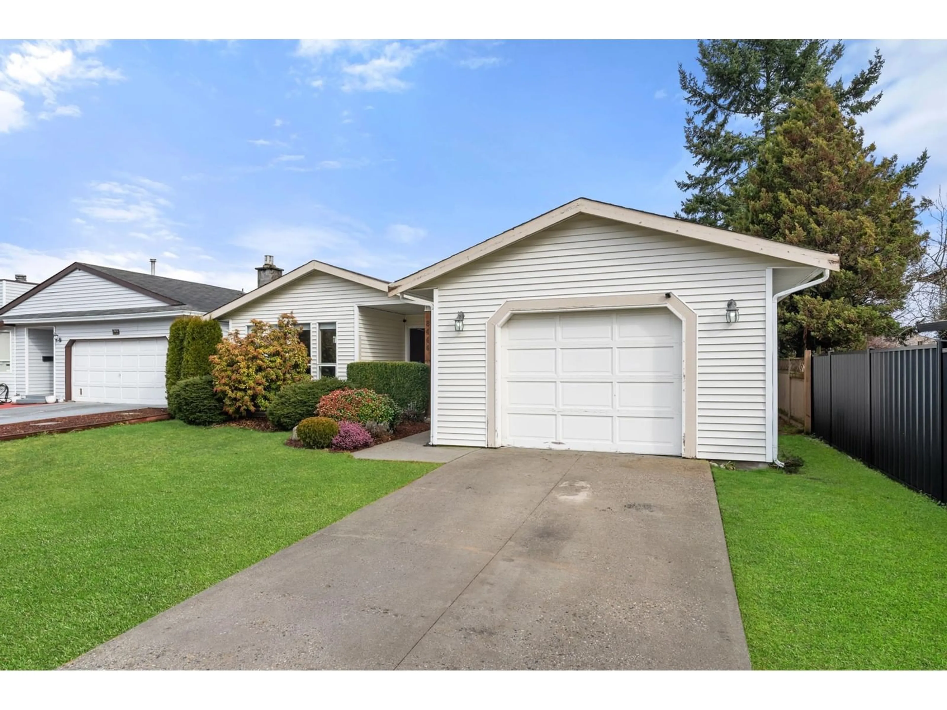 Home with vinyl exterior material, street for 8446 119A STREET, Delta British Columbia V4C7Z5