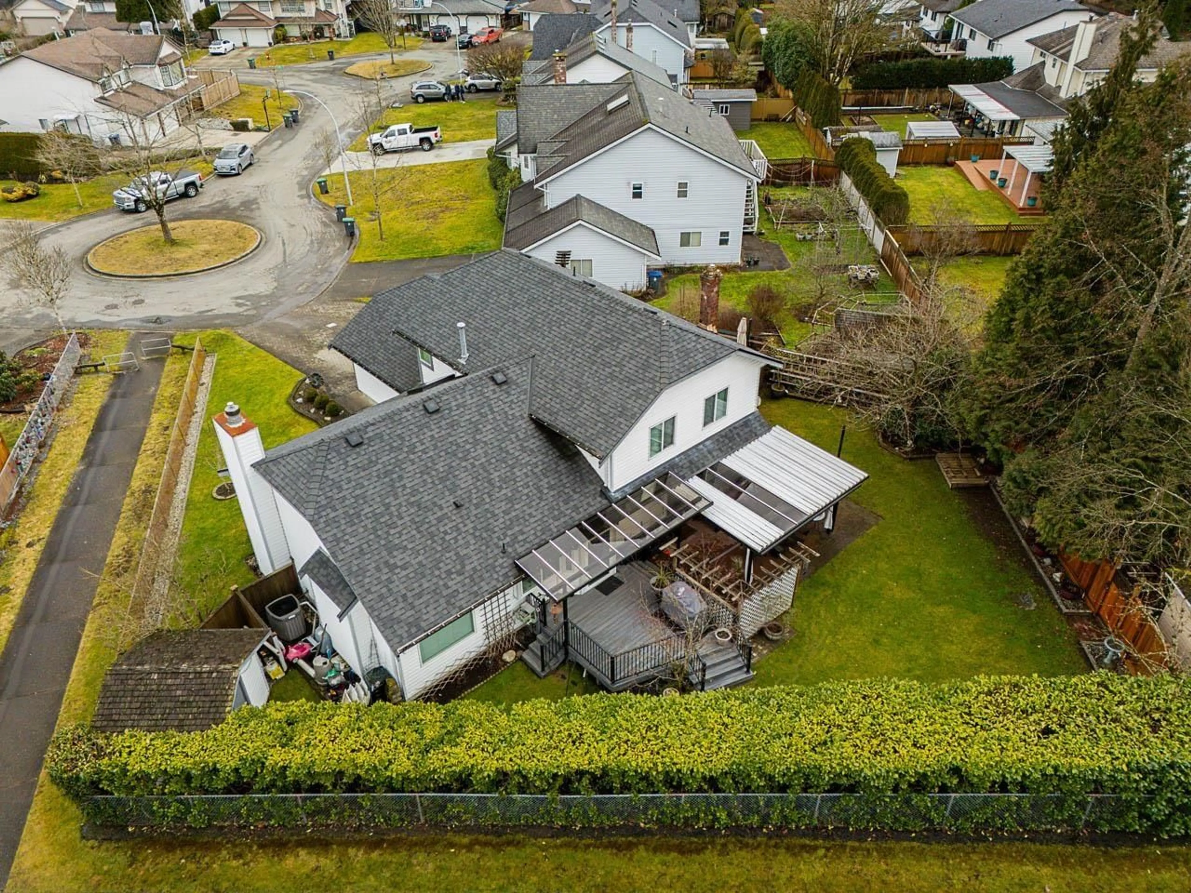 A pic from outside/outdoor area/front of a property/back of a property/a pic from drone, unknown for 15820 94 AVENUE, Surrey British Columbia V4N3B8