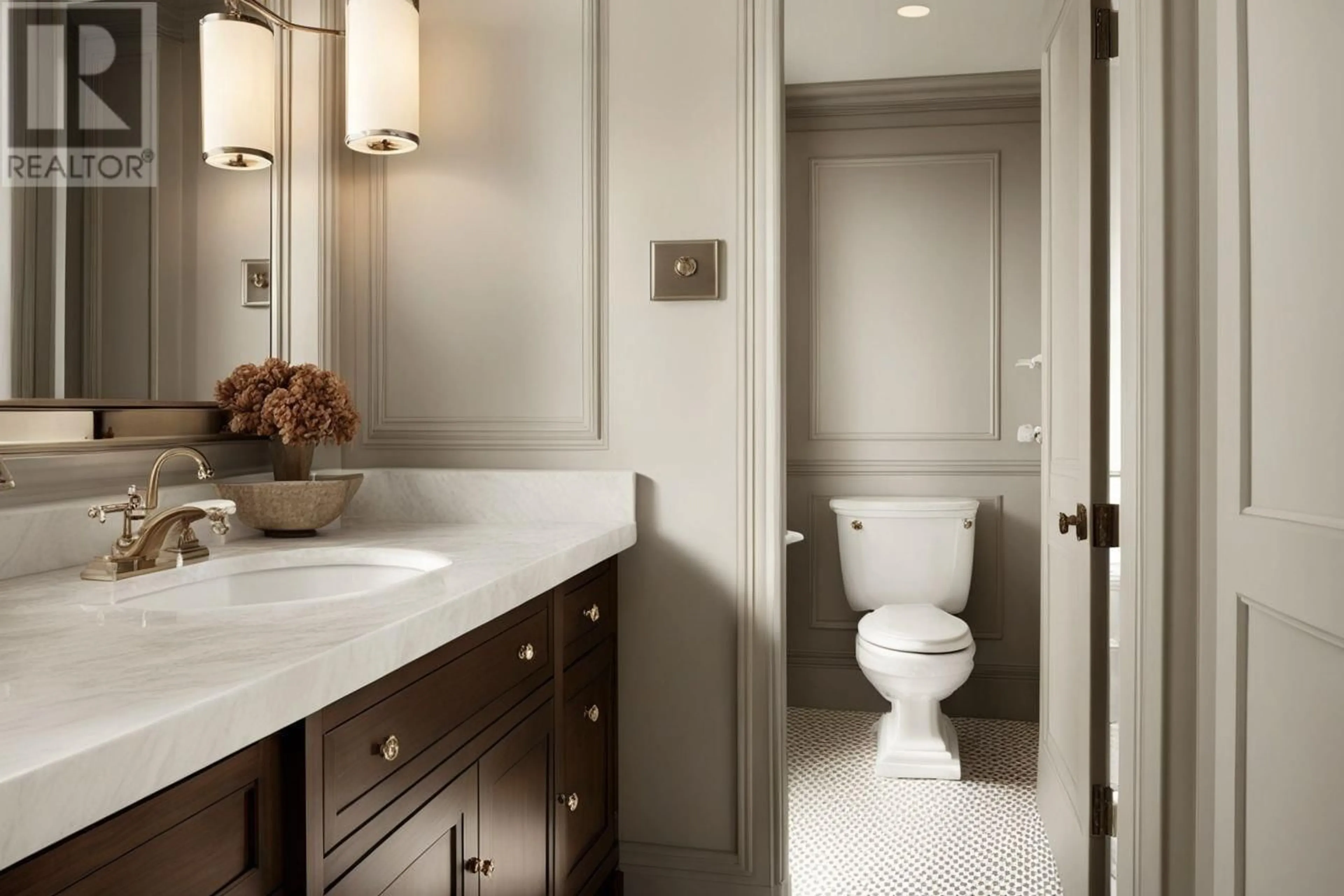 Contemporary bathroom, ceramic/tile floor for 201 - 1535 NELSON STREET, Vancouver British Columbia V6G1M2