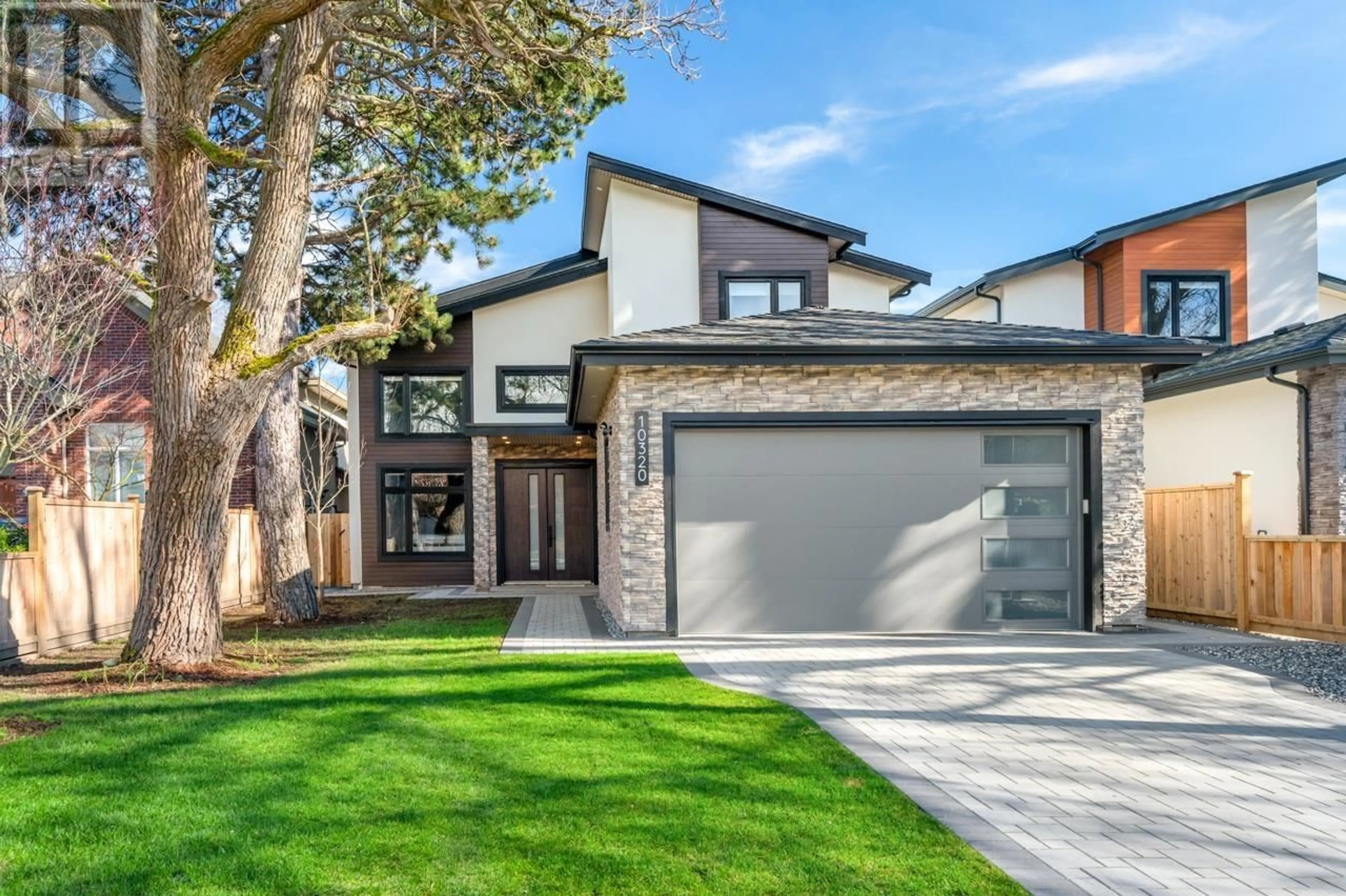Home with brick exterior material, street for 10320 LASSAM ROAD, Richmond British Columbia V7E2C1