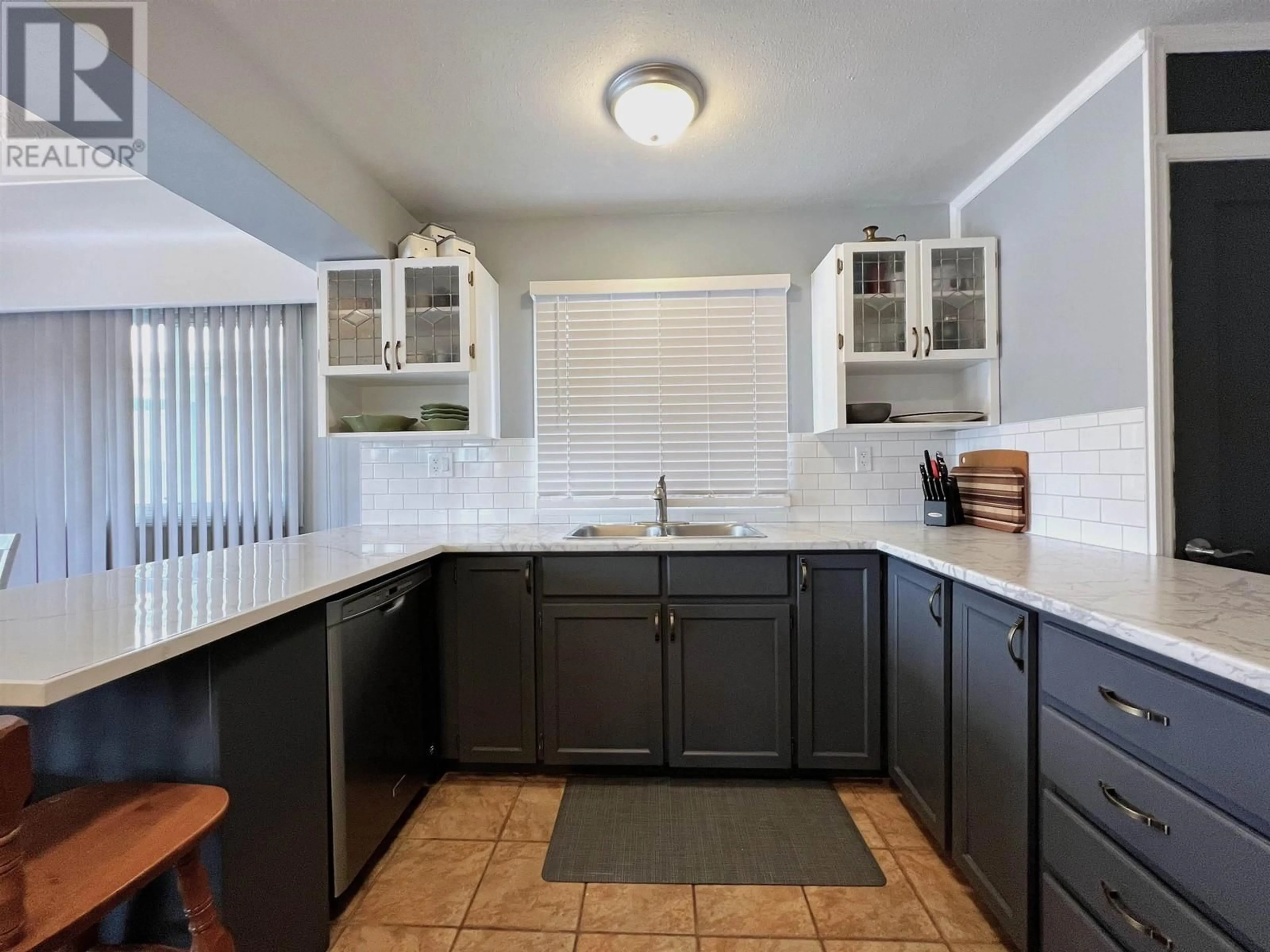 Standard kitchen, ceramic/tile floor for 3040 NECHAKO DRIVE, Prince George British Columbia V2M3A8