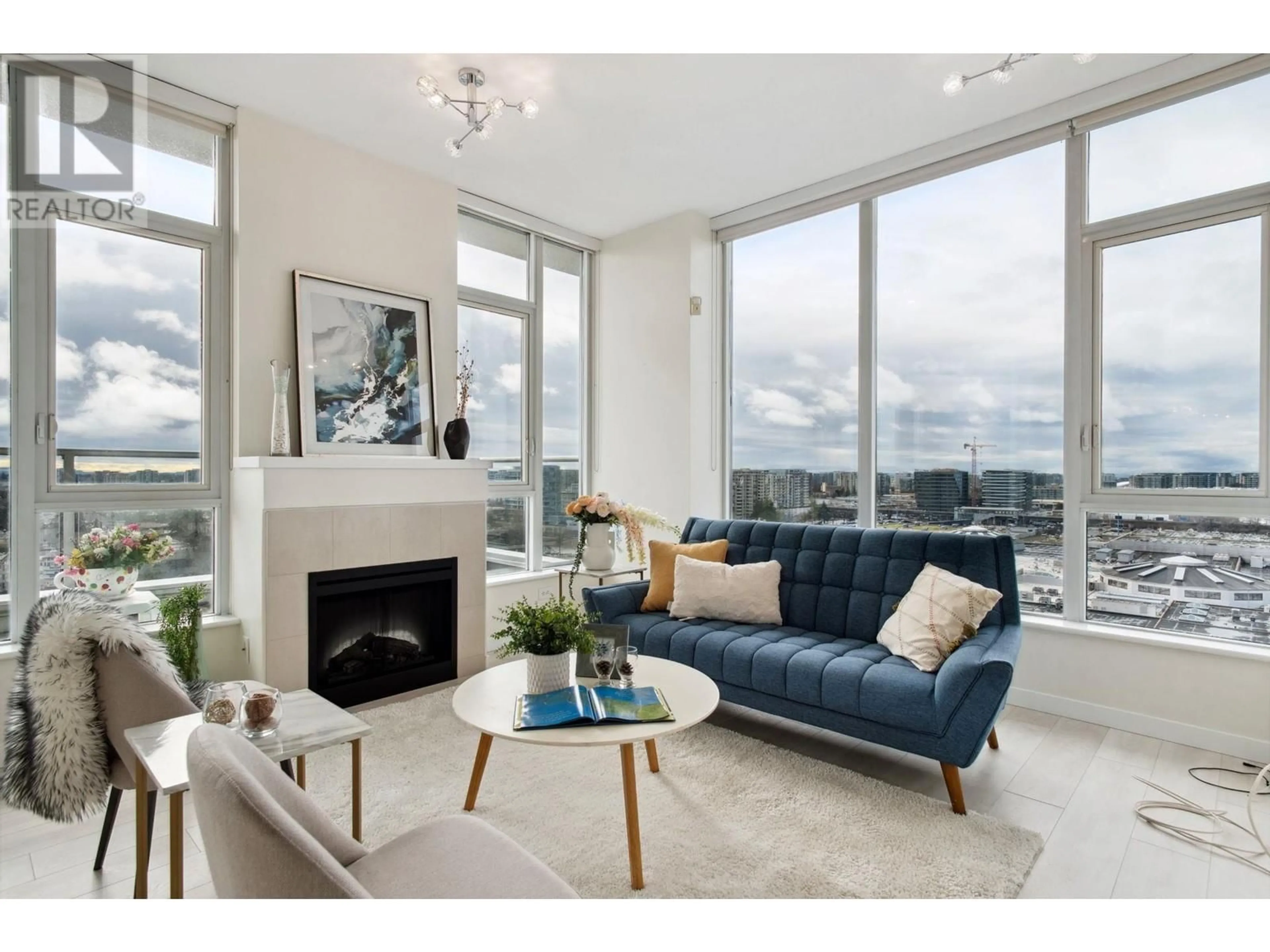 Living room with furniture, unknown for 1905 - 5088 KWANTLEN STREET, Richmond British Columbia V6X4K5