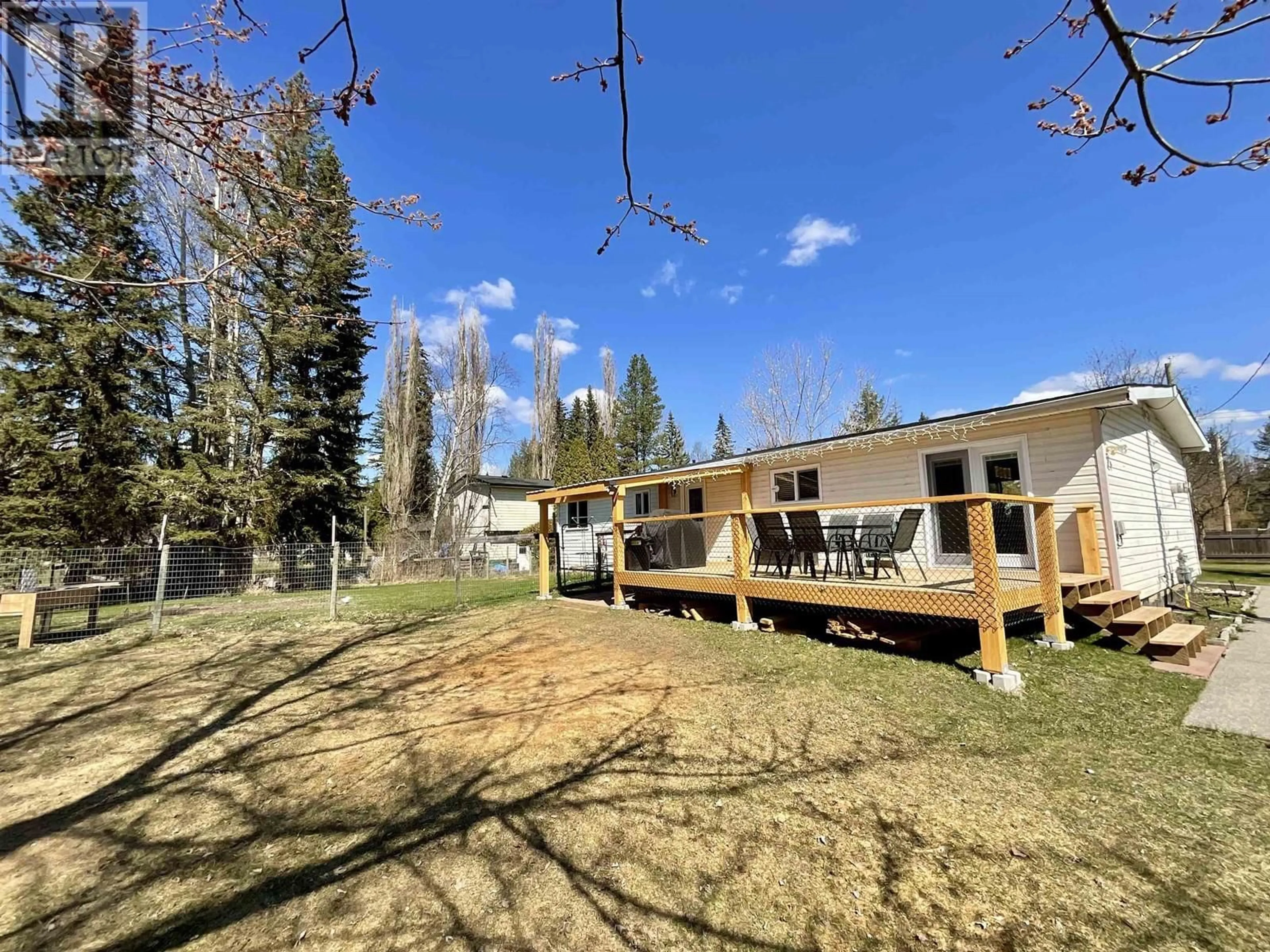 A pic from outside/outdoor area/front of a property/back of a property/a pic from drone, forest/trees view for 3070 RED BLUFF ROAD, Quesnel British Columbia V2J6C6