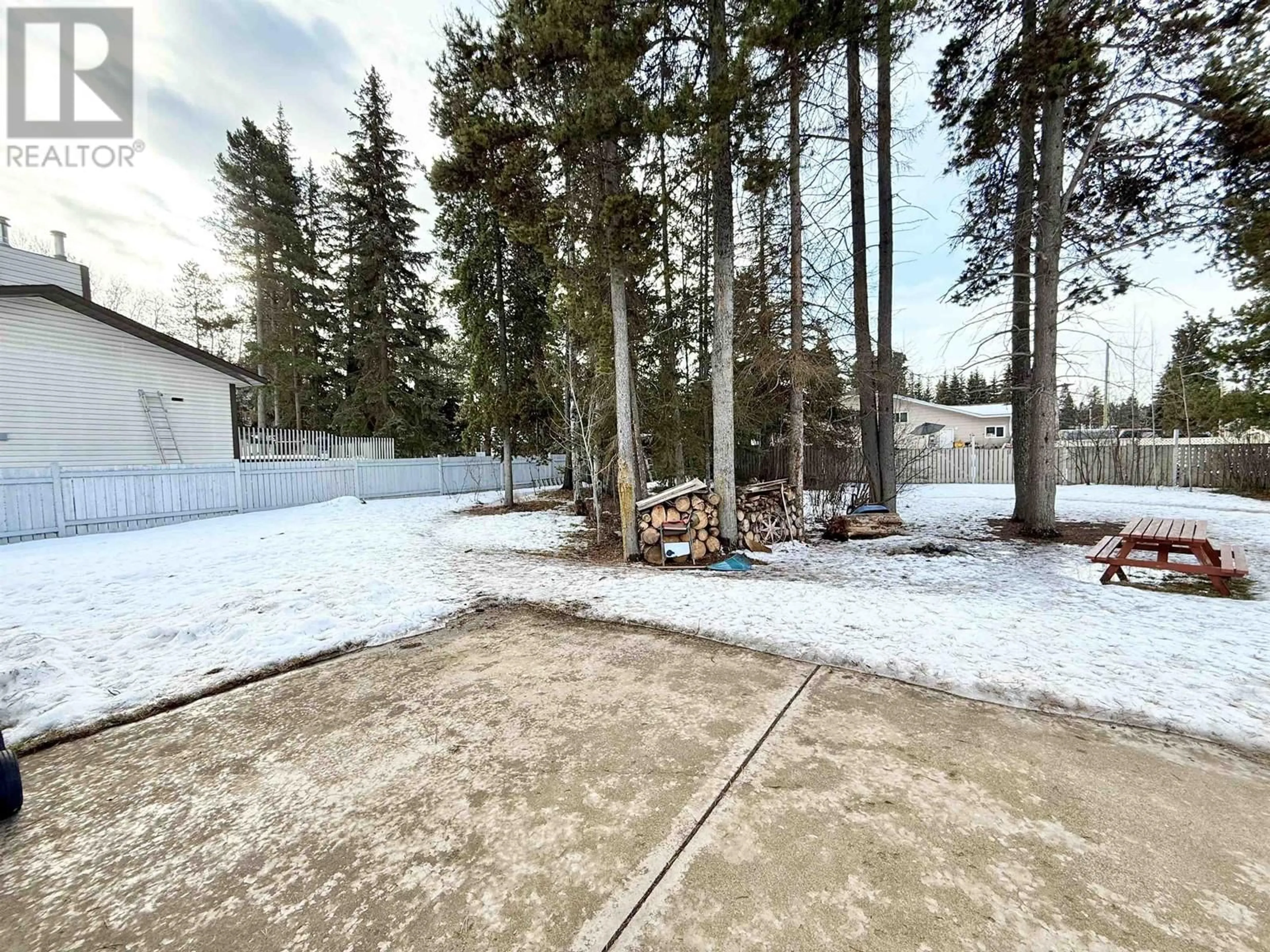 A pic from outside/outdoor area/front of a property/back of a property/a pic from drone, forest/trees view for 600 MAPLE CRESCENT, Telkwa British Columbia V0J2X3