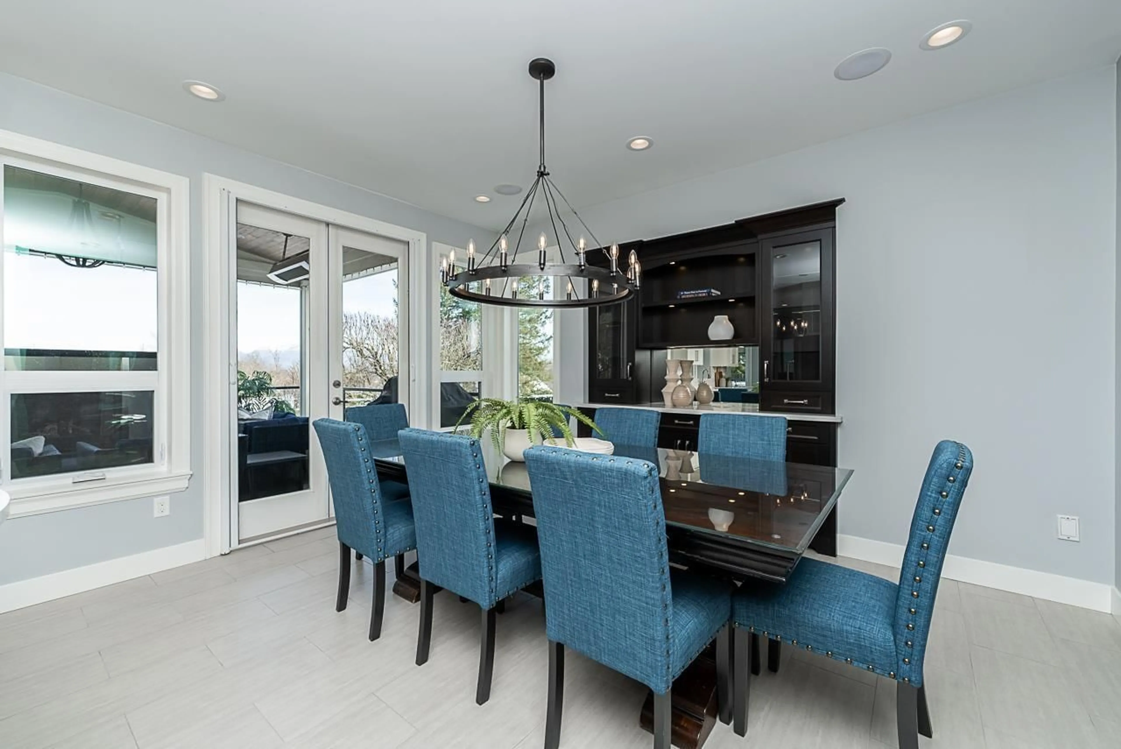 Dining room, ceramic/tile floor for 9906 180A STREET, Surrey British Columbia V4N4V5