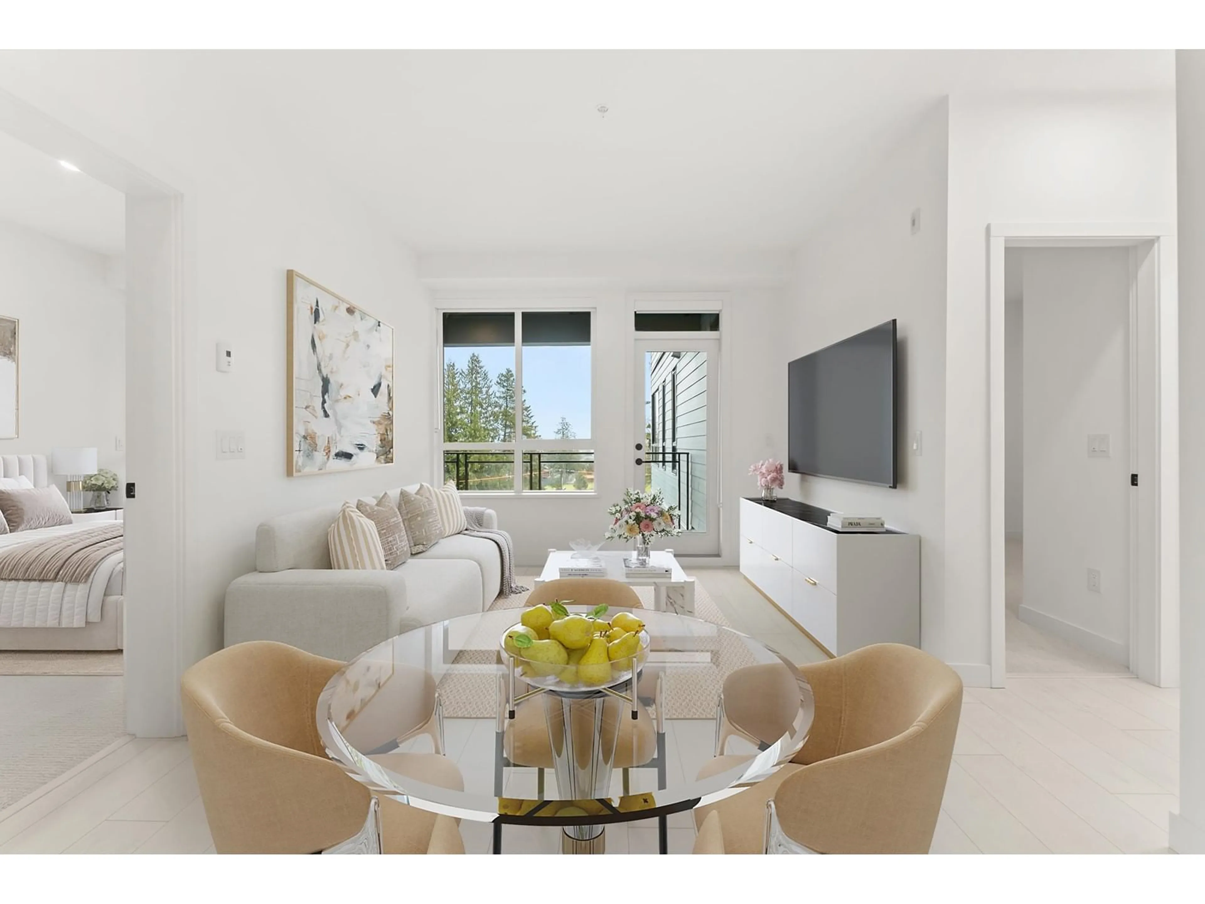 Living room with furniture, unknown for 527 - 9456 134, Surrey British Columbia V3V0G8