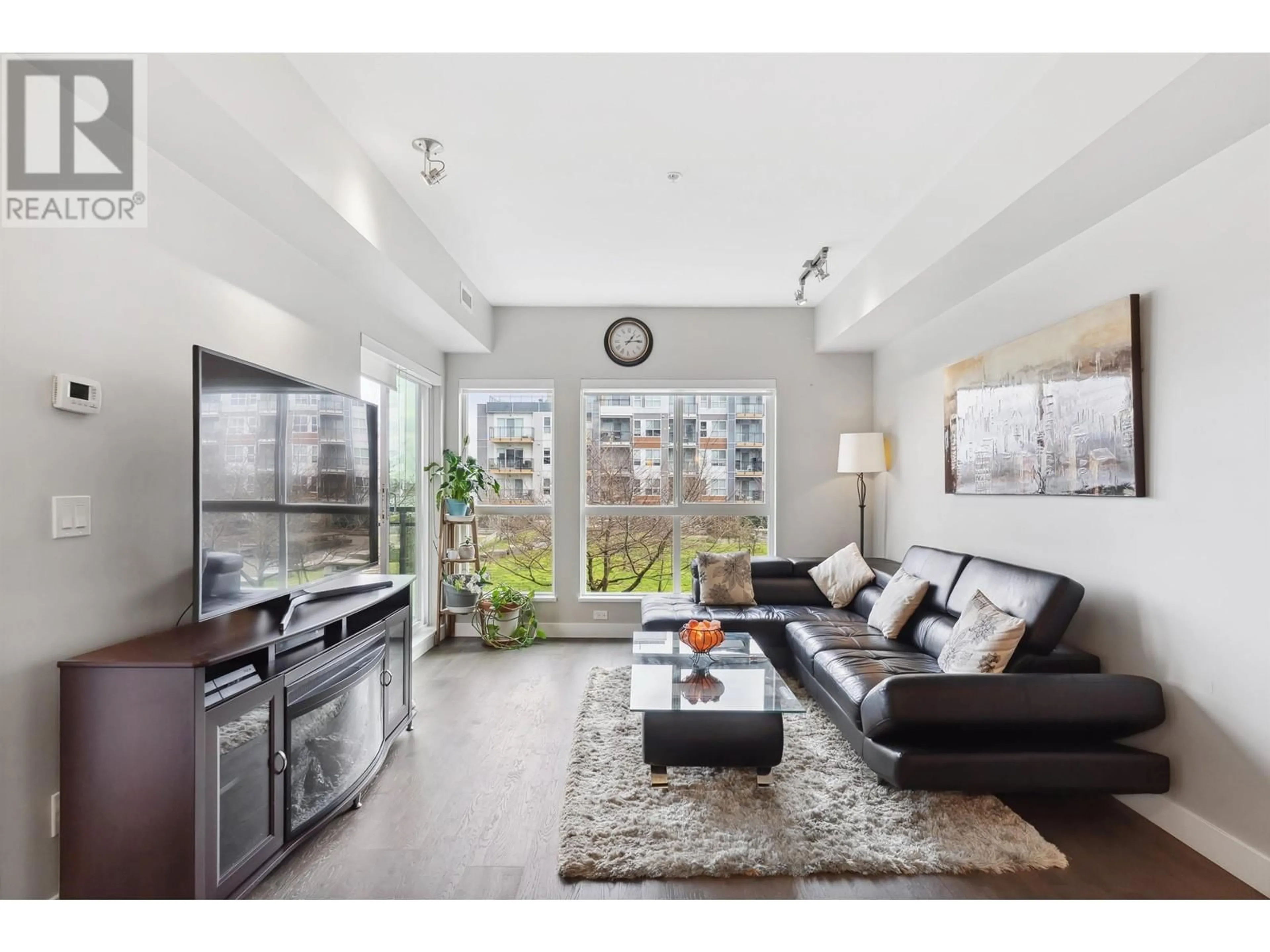 Living room with furniture, unknown for 209 10155 RIVER DRIVE, Richmond British Columbia V6X0L3