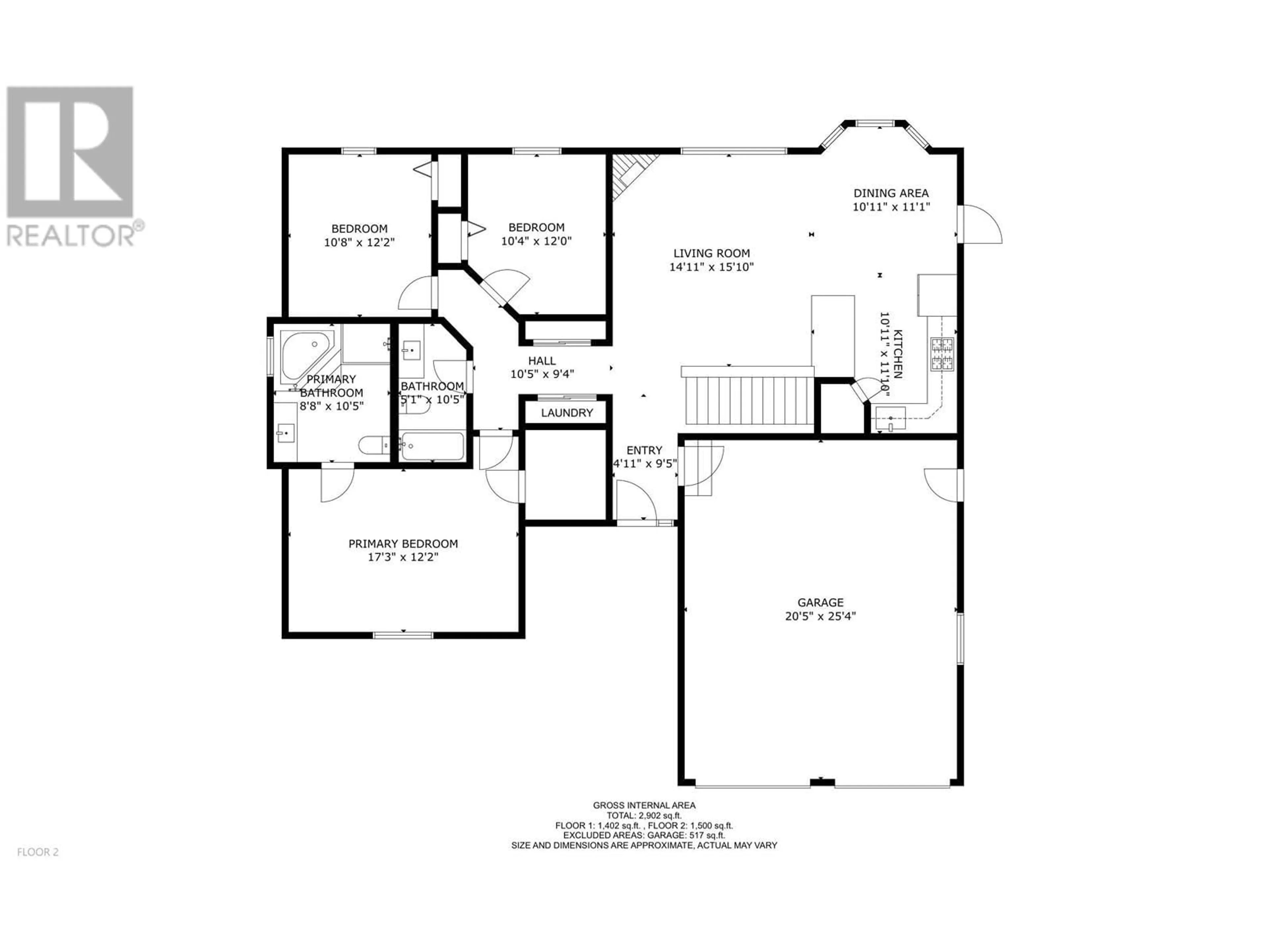 Floor plan for 10328 114 AVENUE, Fort St. John British Columbia V1J0C6