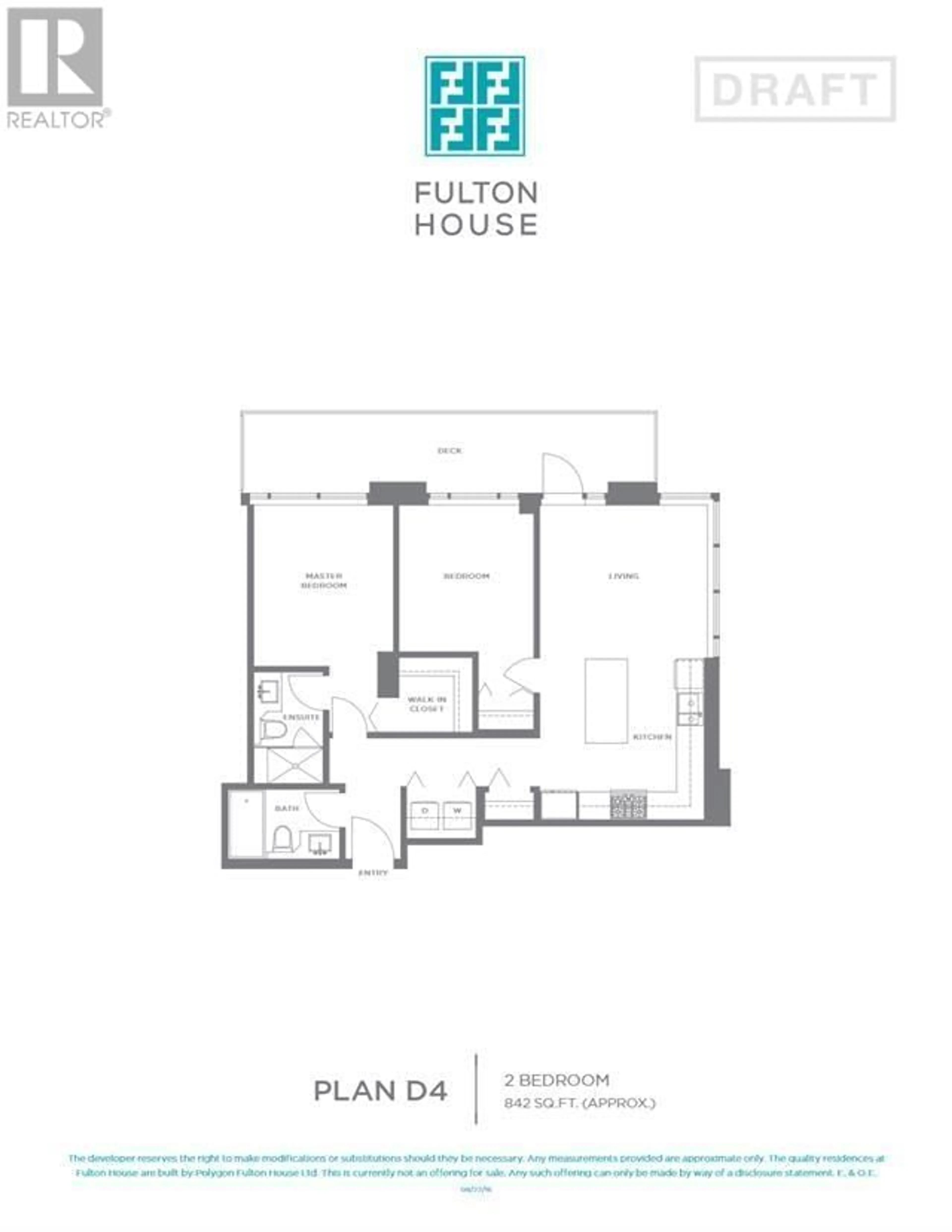 Floor plan for 2503 2388 MADISON AVENUE, Burnaby British Columbia V5C0K8