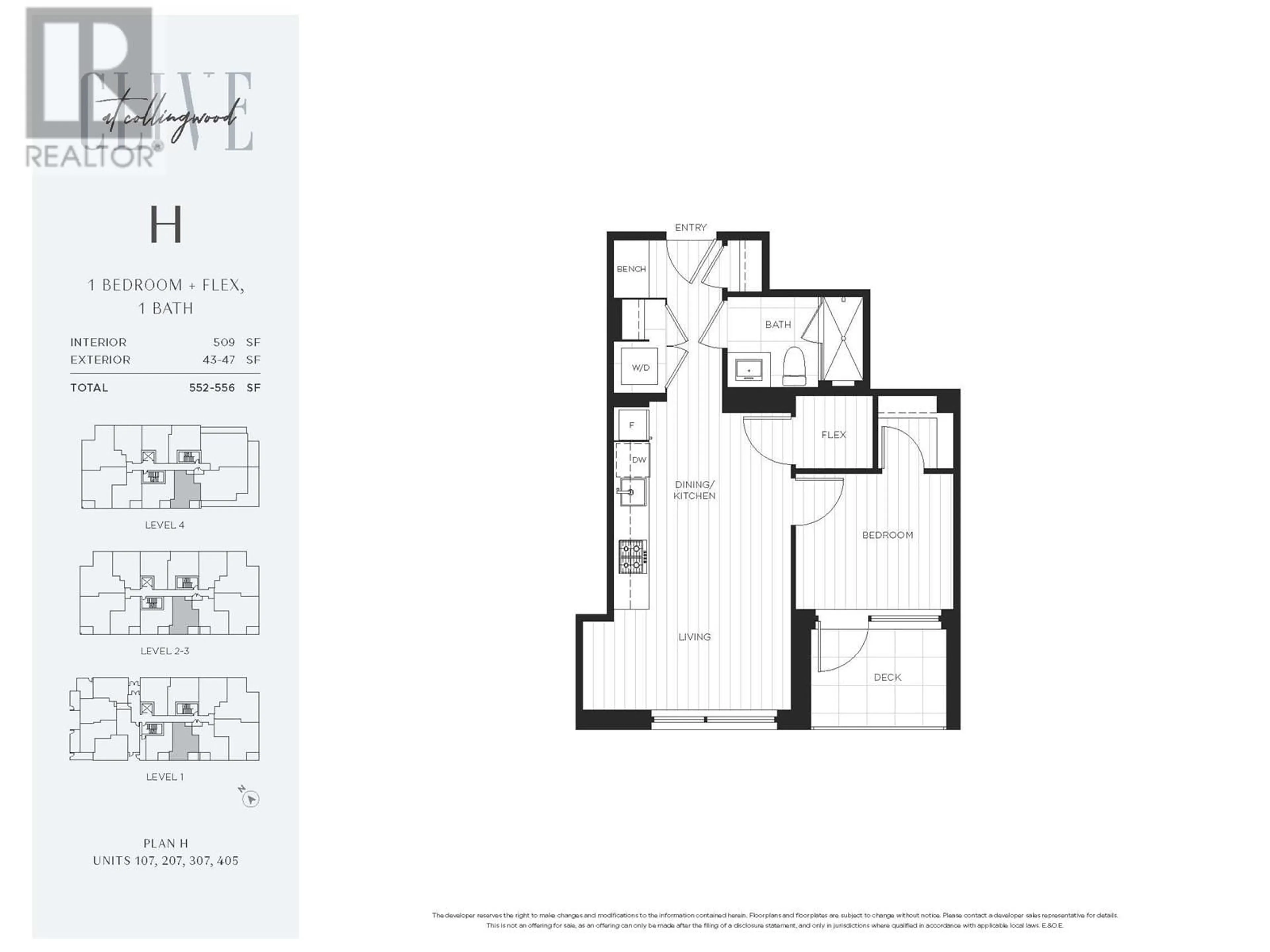 Floor plan for 405 3264 VANNESS AVENUE, Vancouver British Columbia V5R4V3