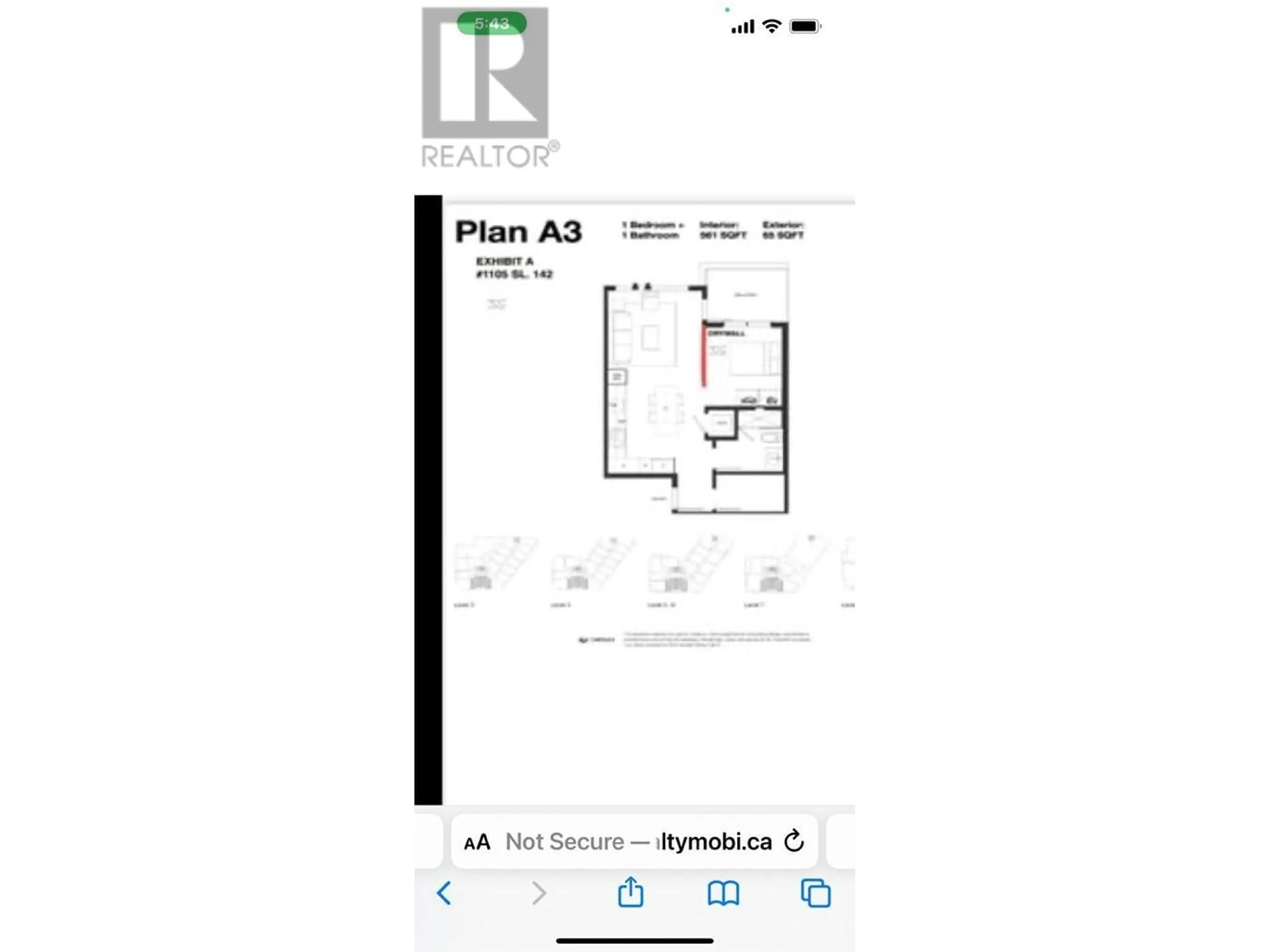 Floor plan for 1105 - 3996 DUMFRIES STREET, Vancouver British Columbia V5N5R3