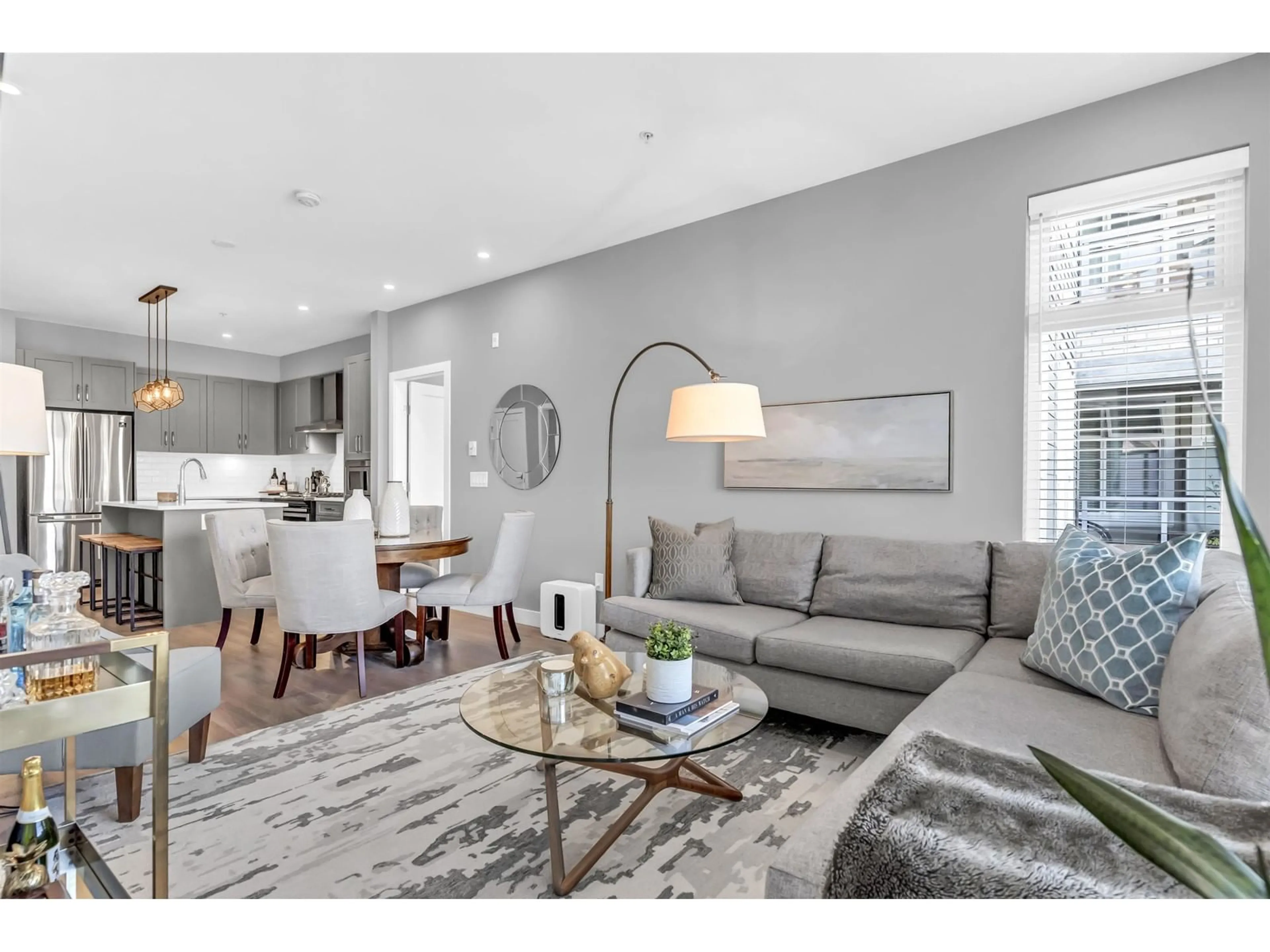 Living room with furniture, unknown for 312 - 15436 31, Surrey British Columbia V3Z1H3
