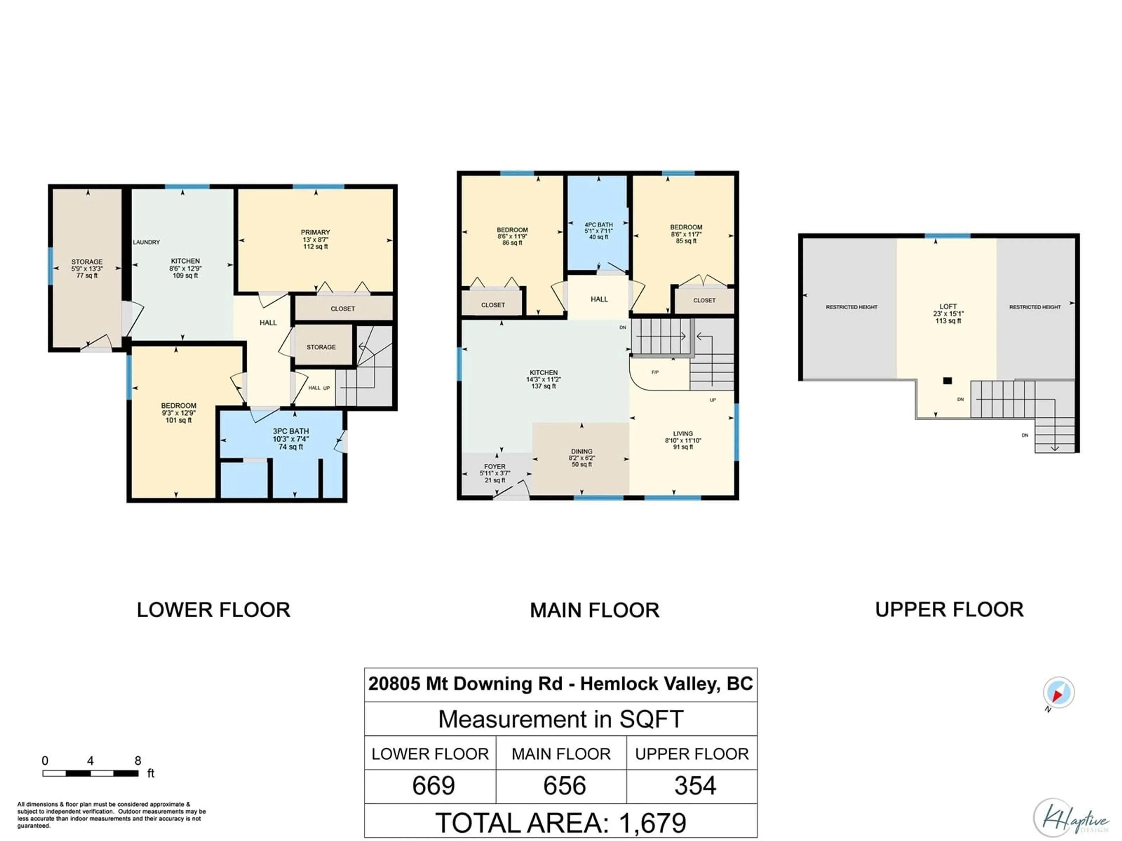 Floor plan for 20805 MT DOWNING, Mission British Columbia V0M1A1