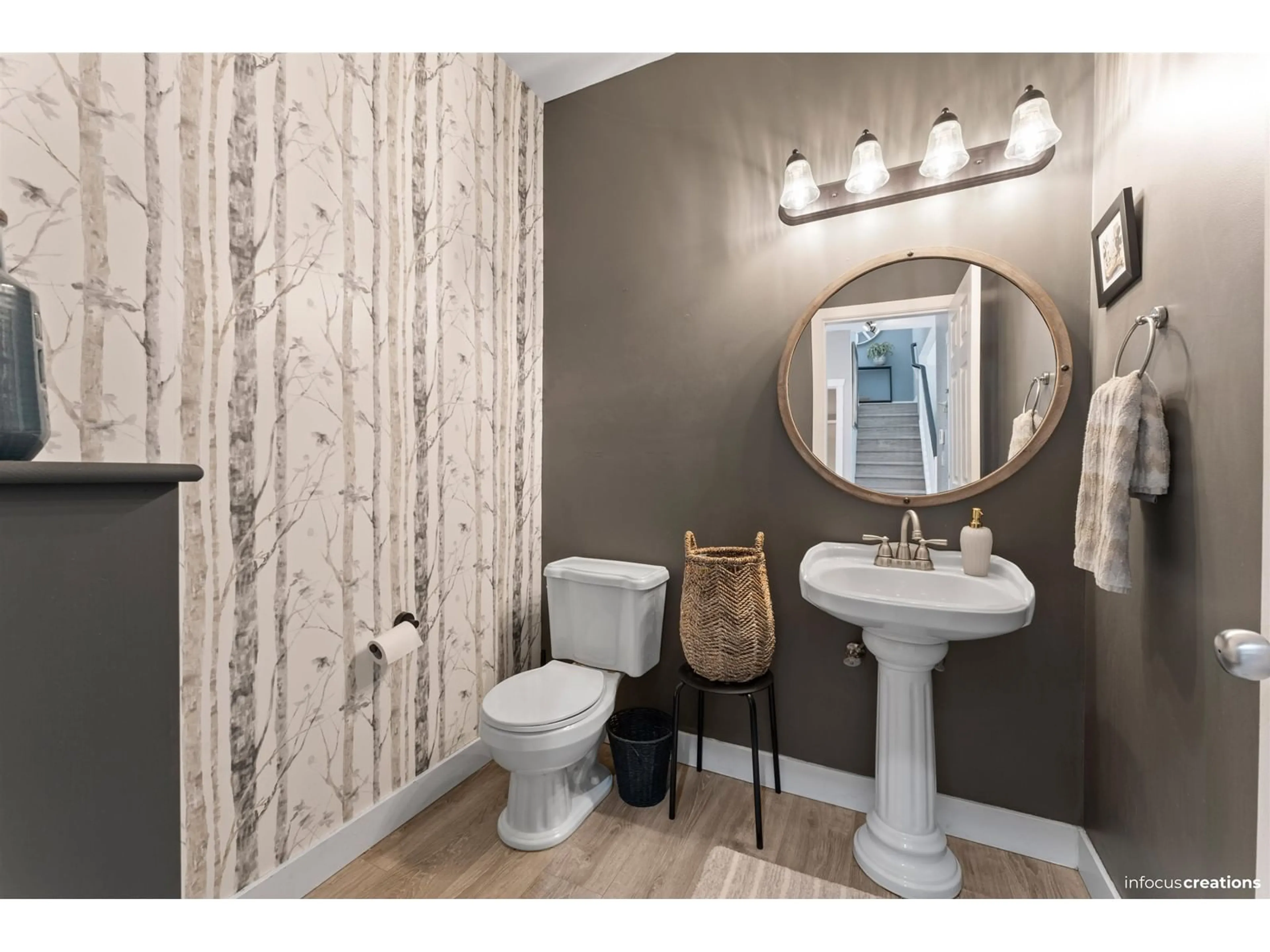 Standard bathroom, ceramic/tile floor for 6688 182 STREET, Surrey British Columbia V3S0L9