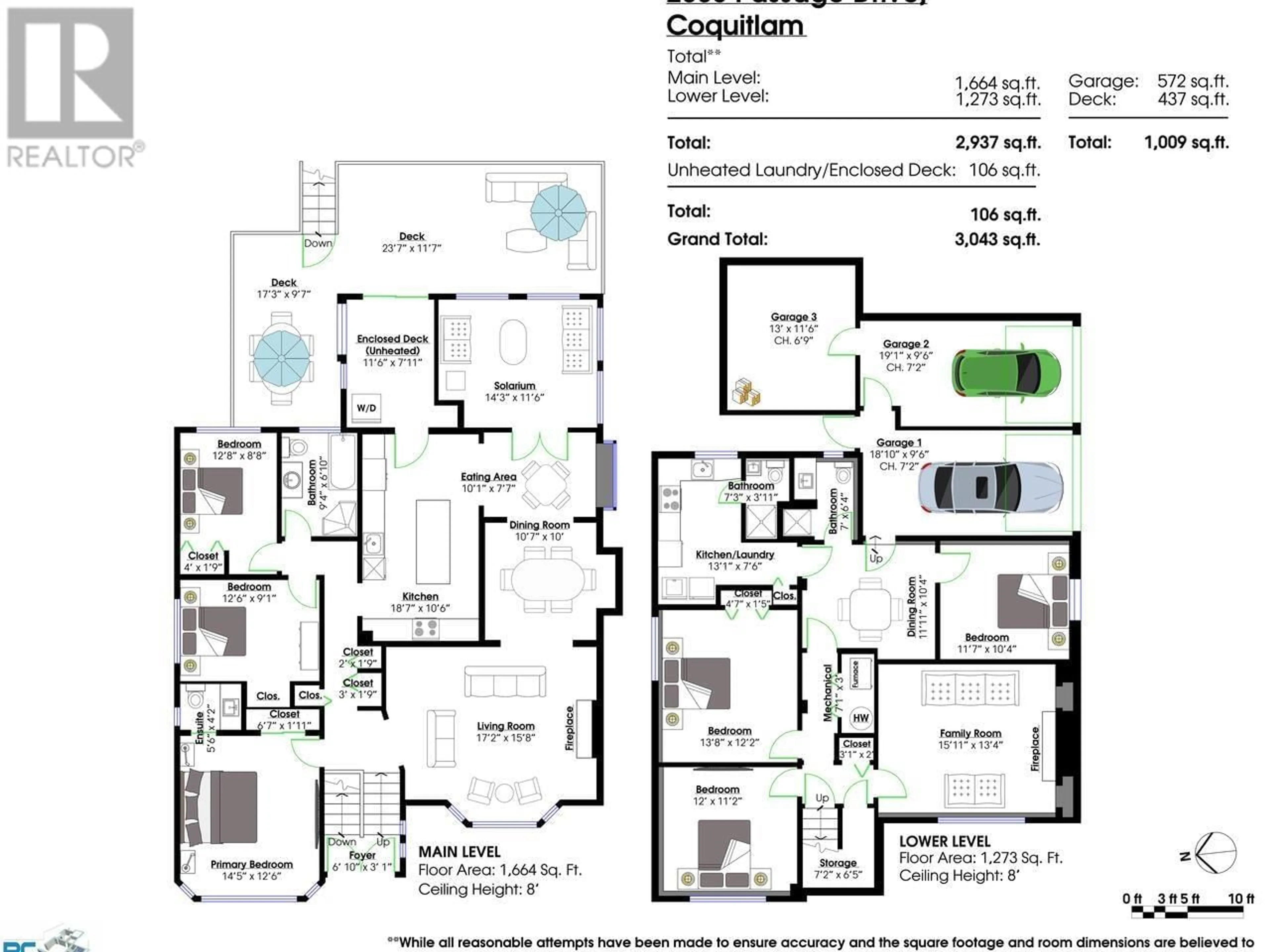 Floor plan for 2555 PASSAGE DRIVE, Coquitlam British Columbia V3H3G4