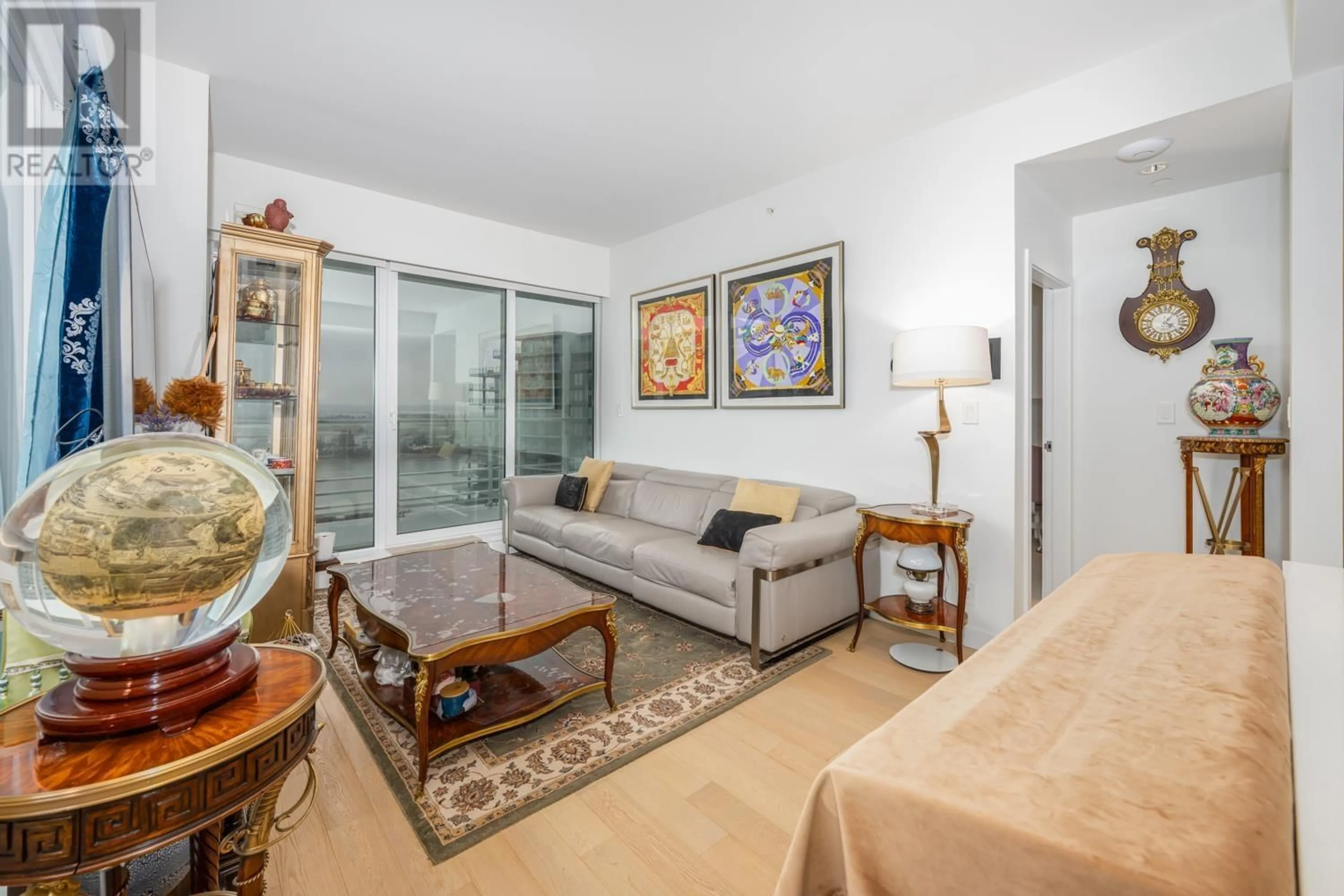 Living room with furniture, unknown for 901 - 6688 PEARSON WAY, Richmond British Columbia V7C0E5
