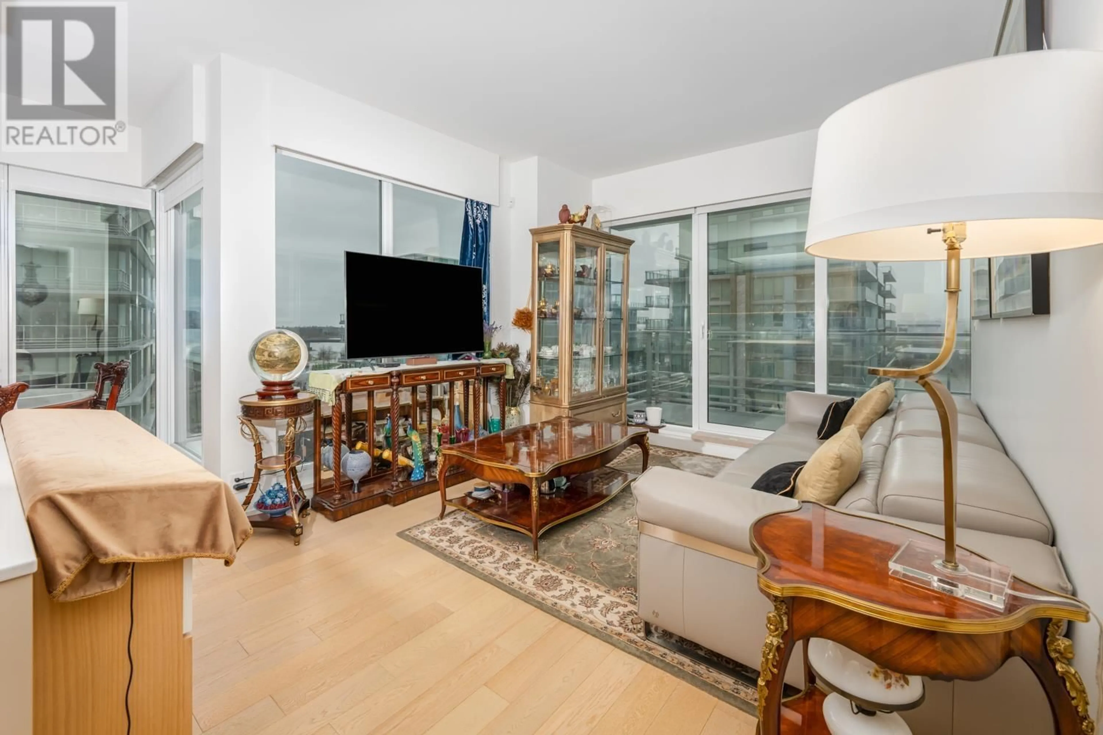Living room with furniture, unknown for 901 - 6688 PEARSON WAY, Richmond British Columbia V7C0E5