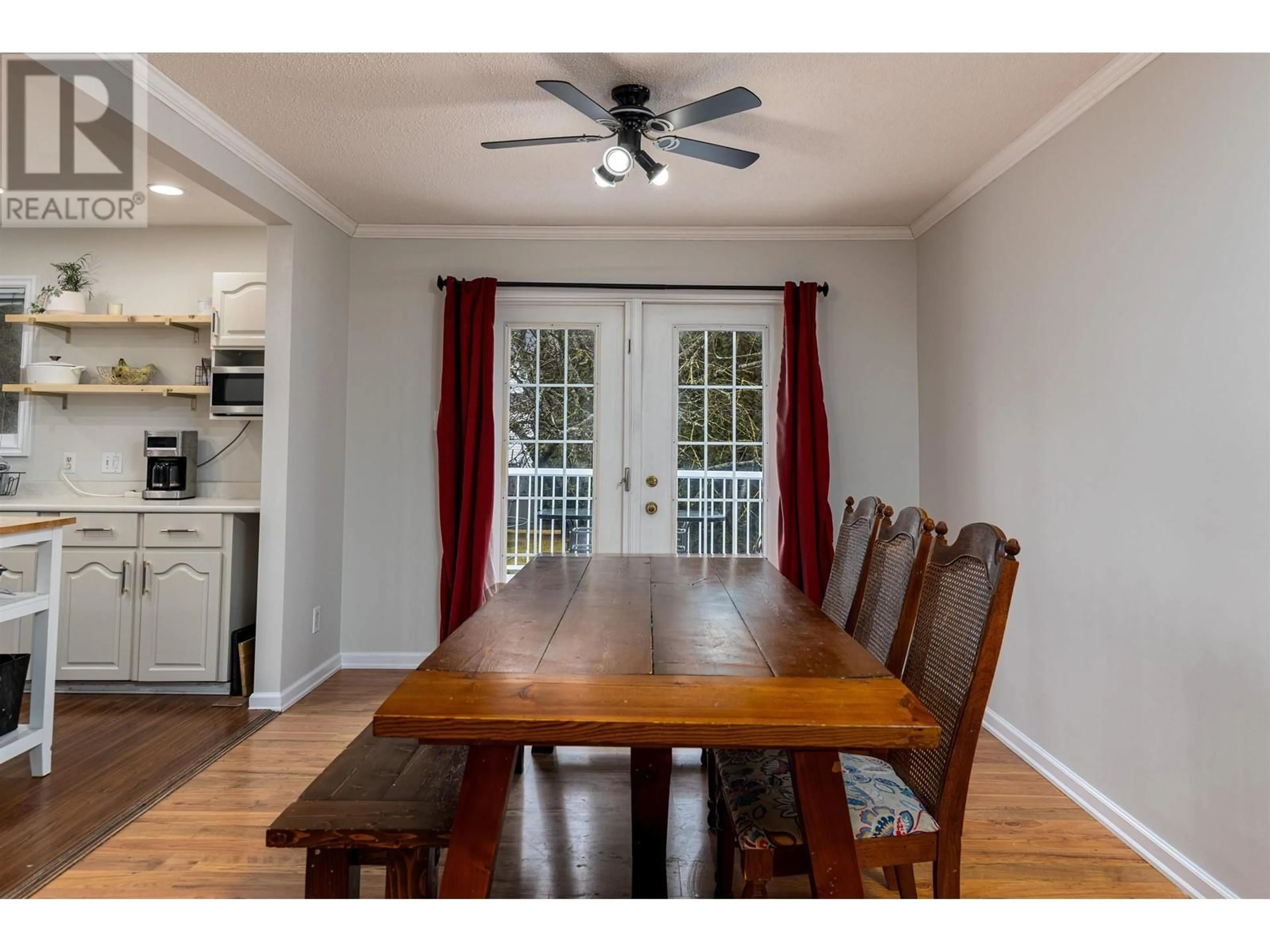 Dining room, wood/laminate floor for 3804 DEJONG CRESCENT, Terrace British Columbia V8G4W6