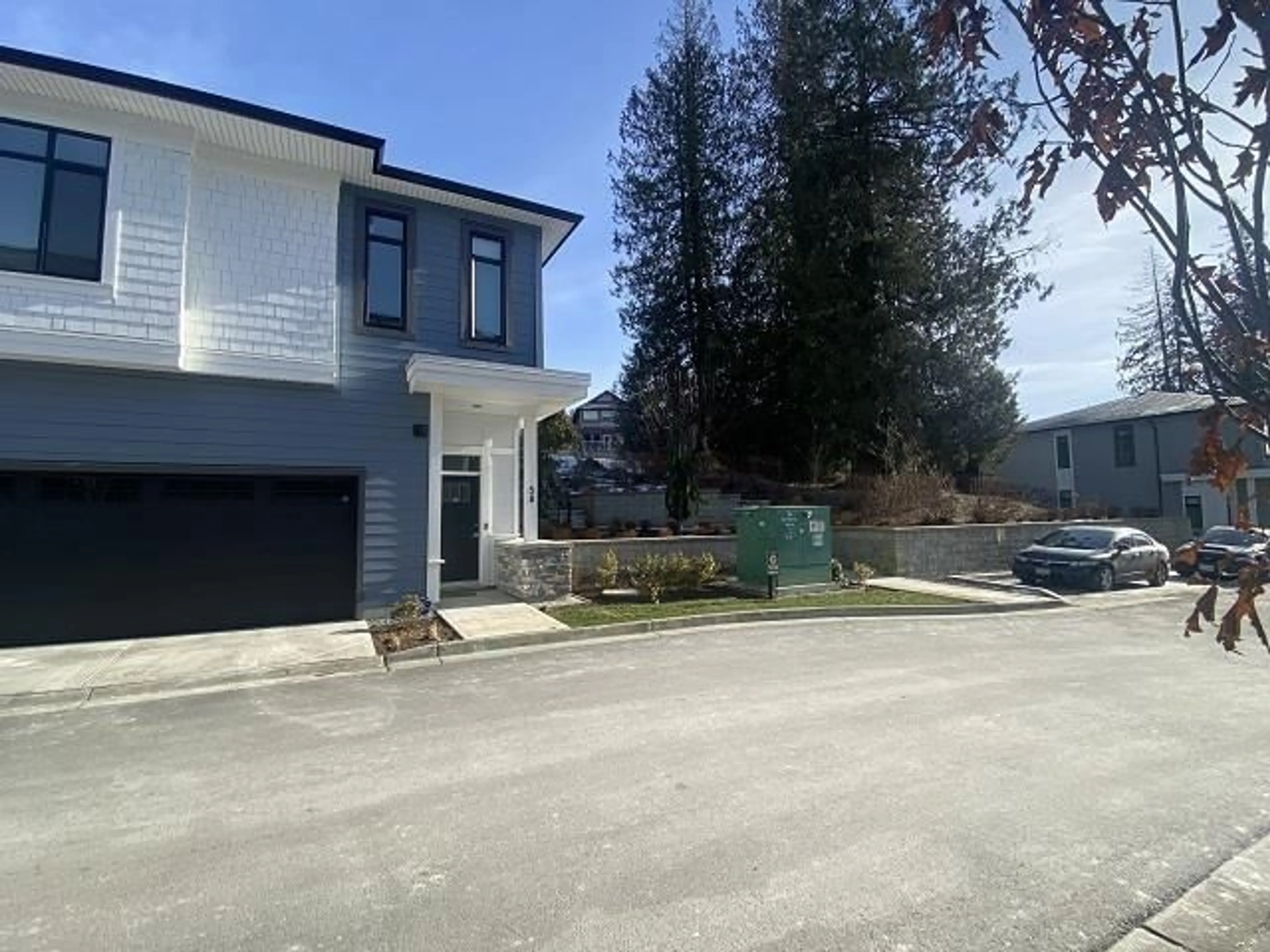 A pic from outside/outdoor area/front of a property/back of a property/a pic from drone, street for 58 15235 SITKA DRIVE, Surrey British Columbia V3S0A9