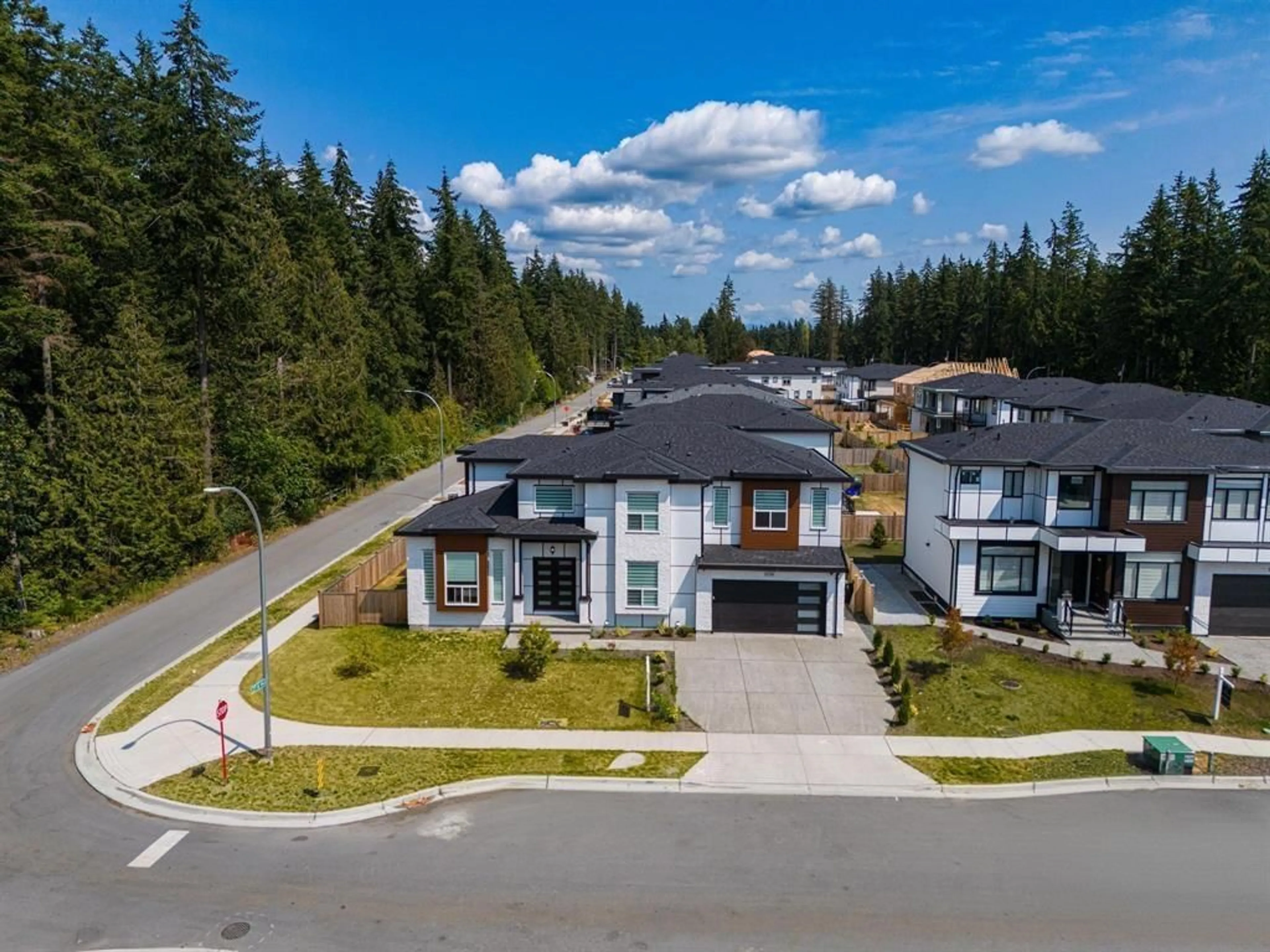 A pic from outside/outdoor area/front of a property/back of a property/a pic from drone, street for 2728 201 STREET, Langley British Columbia V2Z0B6