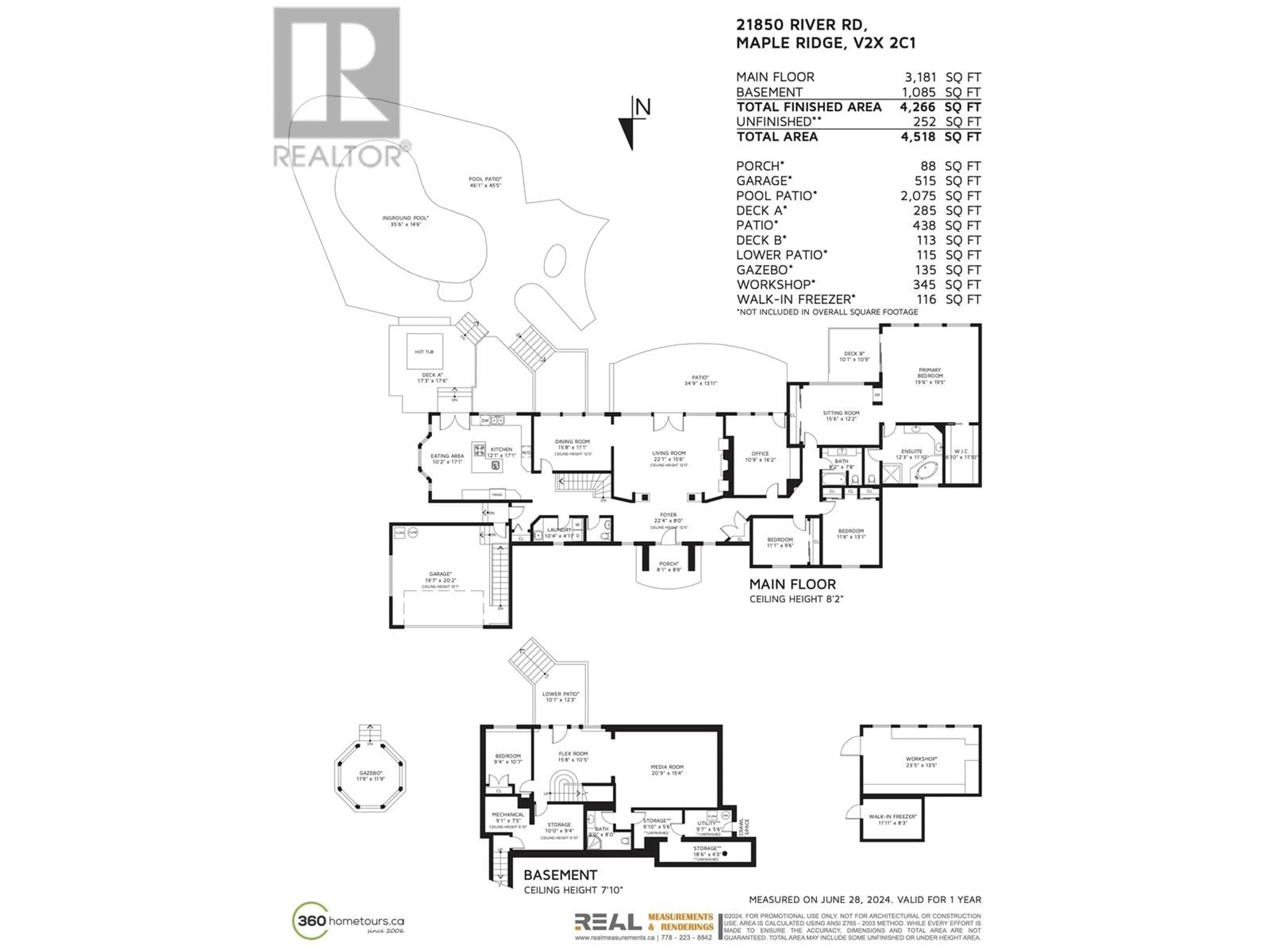 Floor plan for 21850 RIVER ROAD, Maple Ridge British Columbia V2X2C1