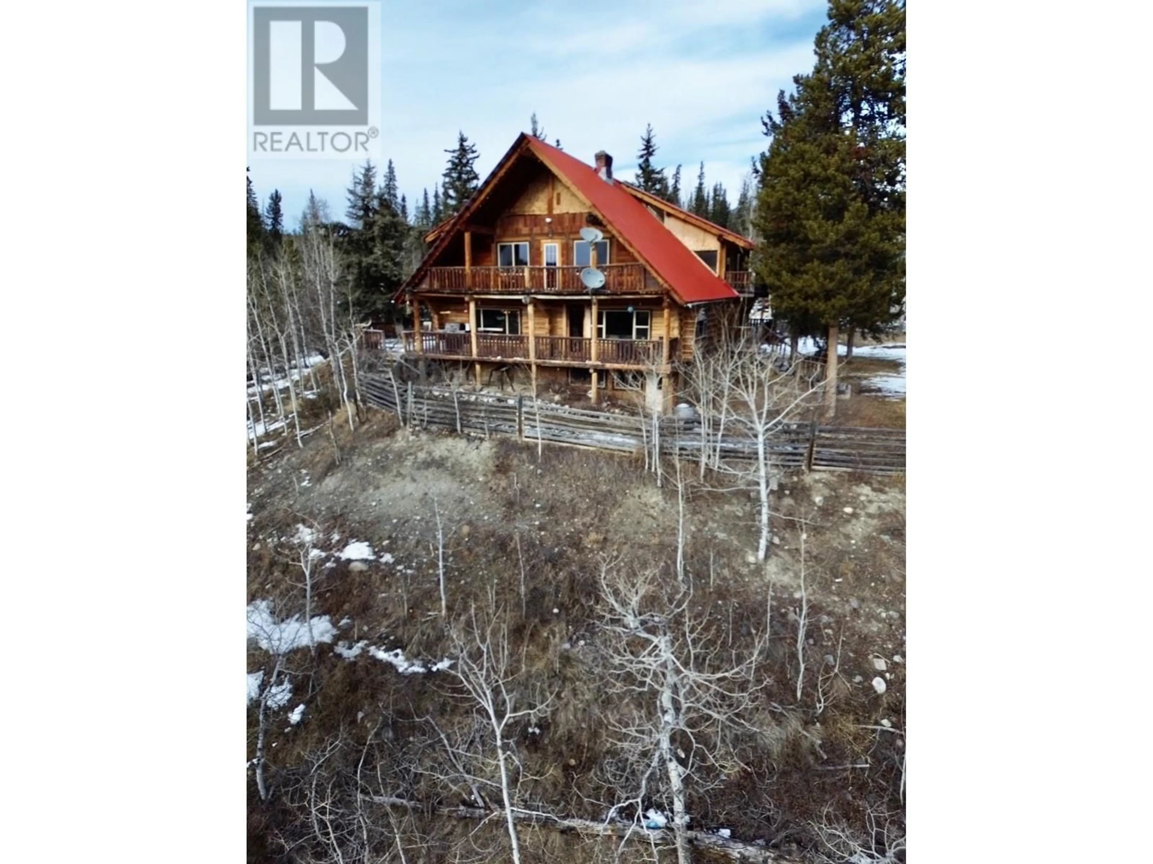 A pic from outside/outdoor area/front of a property/back of a property/a pic from drone, unknown for 151 CHIGNELL ROAD, Chilcotin British Columbia V0L1V0