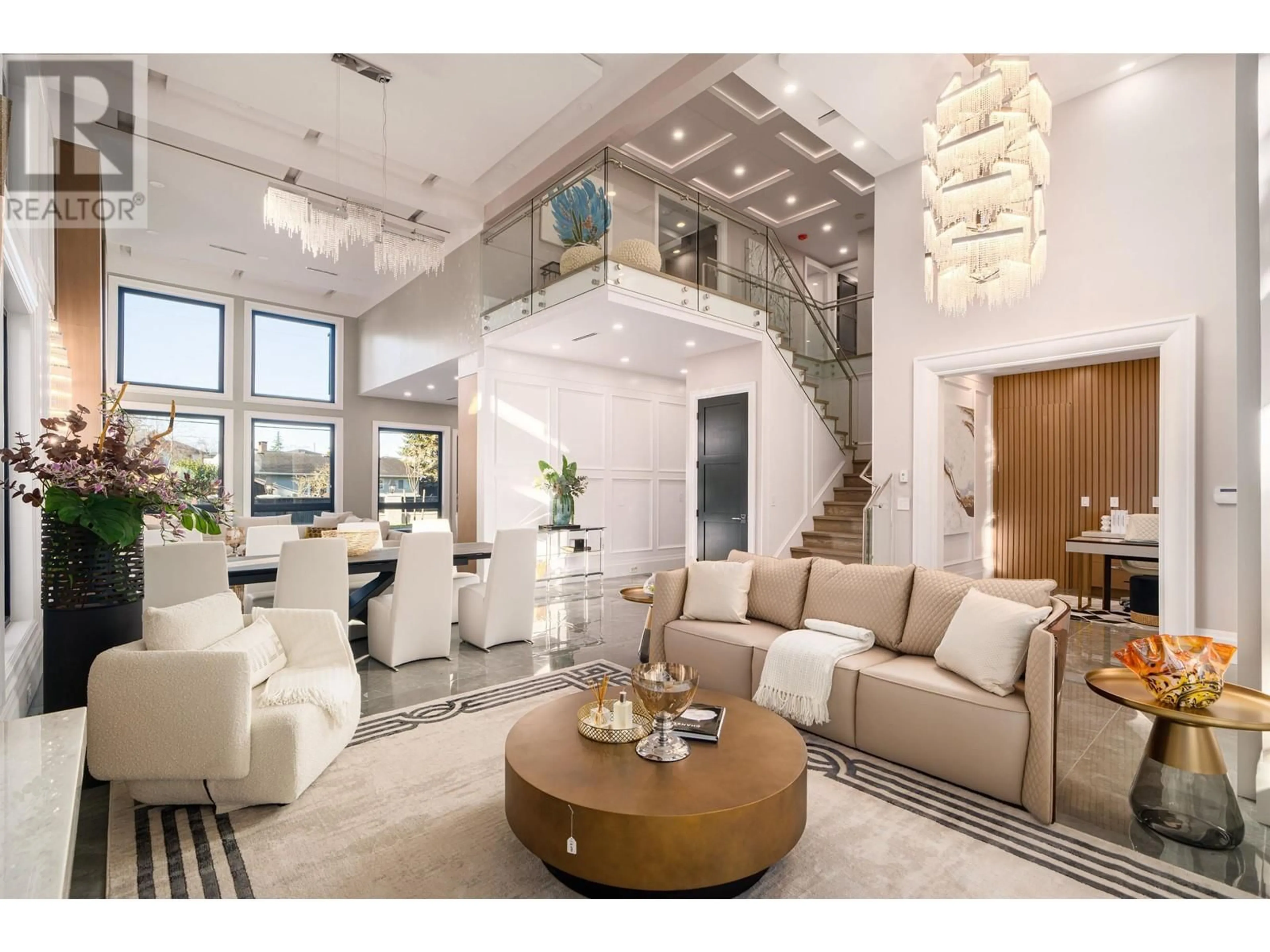 Living room with furniture, ceramic/tile floor for 10191 SHELL ROAD, Richmond British Columbia V7A3W5