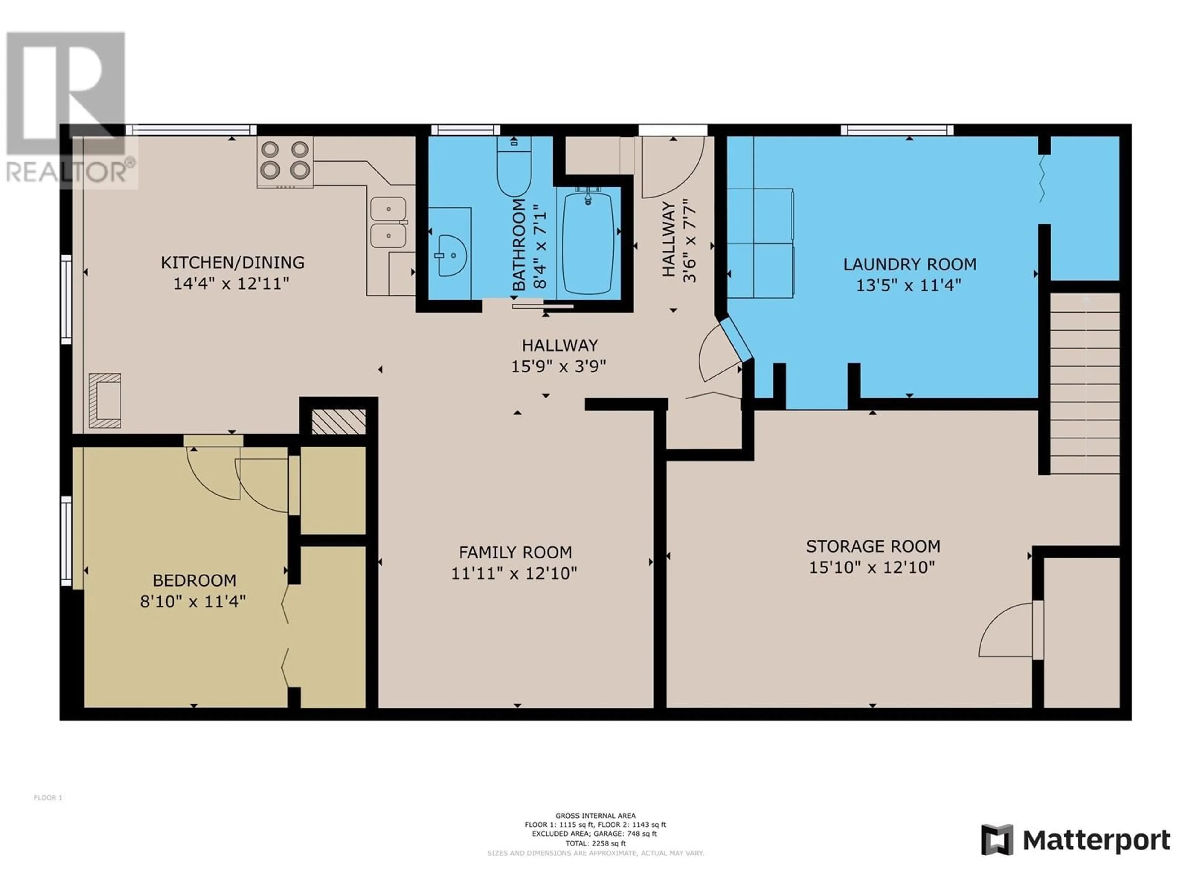 Floor plan for 6080 N HORSE LAKE ROAD, 100 Mile House British Columbia V0K2E3