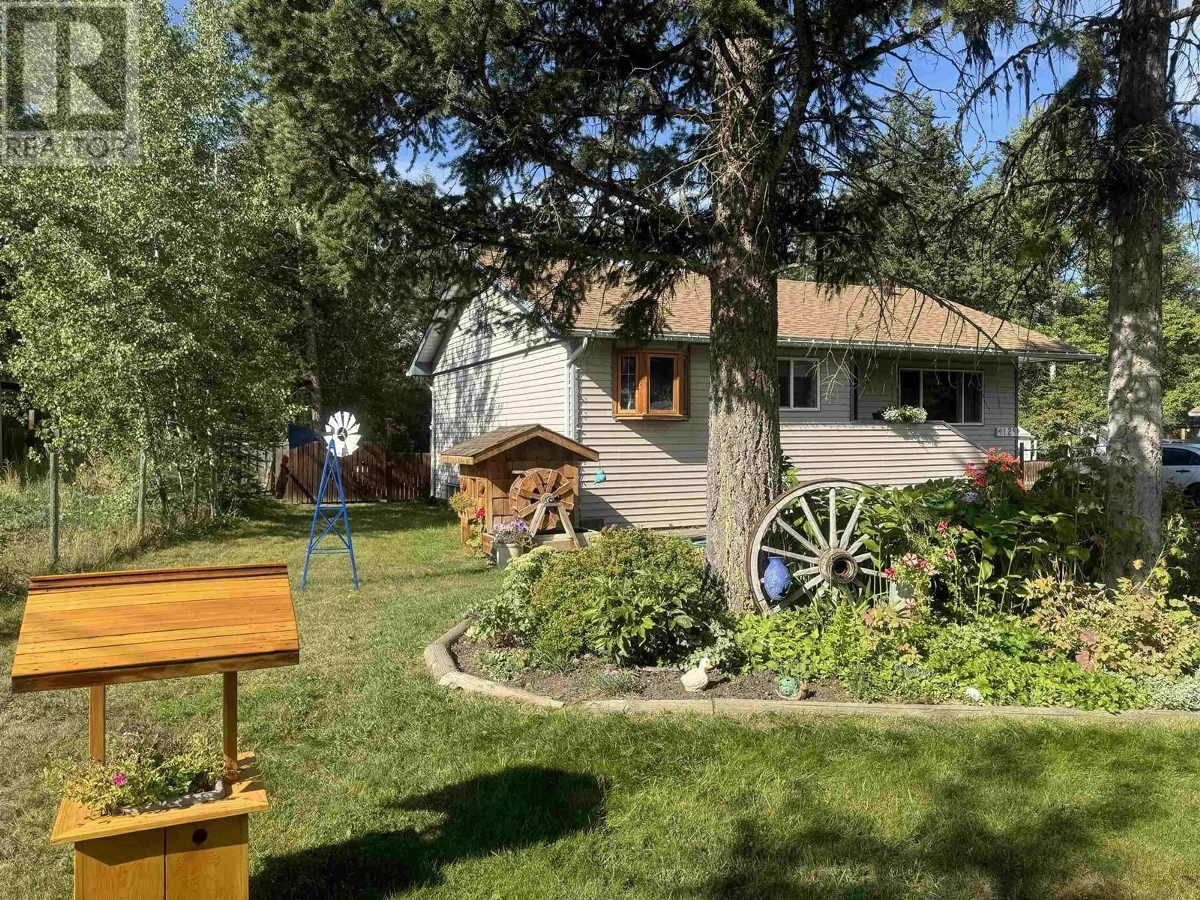 A pic from outside/outdoor area/front of a property/back of a property/a pic from drone, forest/trees view for 4129 PACIFIC ROAD, Williams Lake British Columbia V2G4Z6