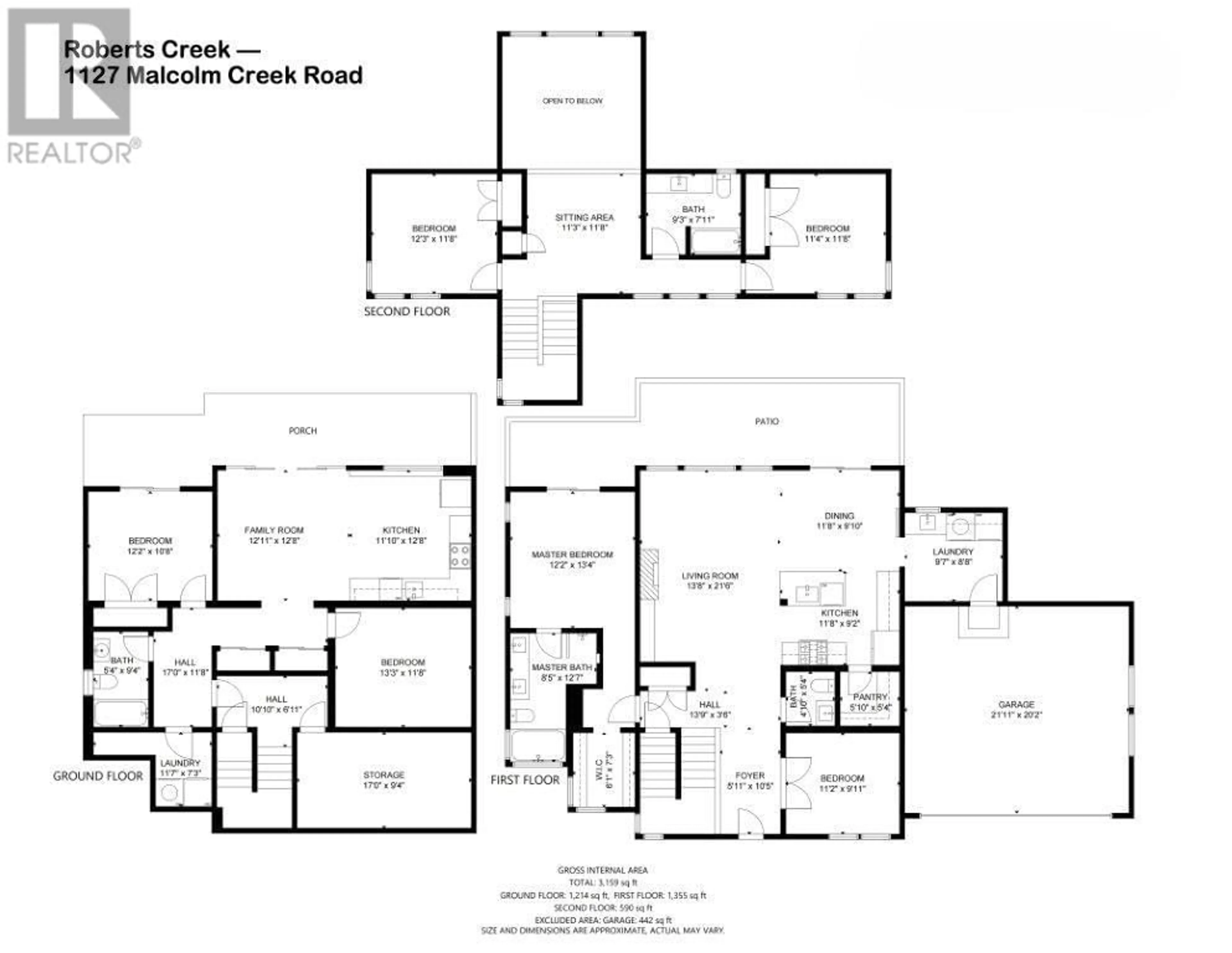 Floor plan for 1127 MALCOLM CREEK ROAD, Roberts Creek British Columbia V0N2W3