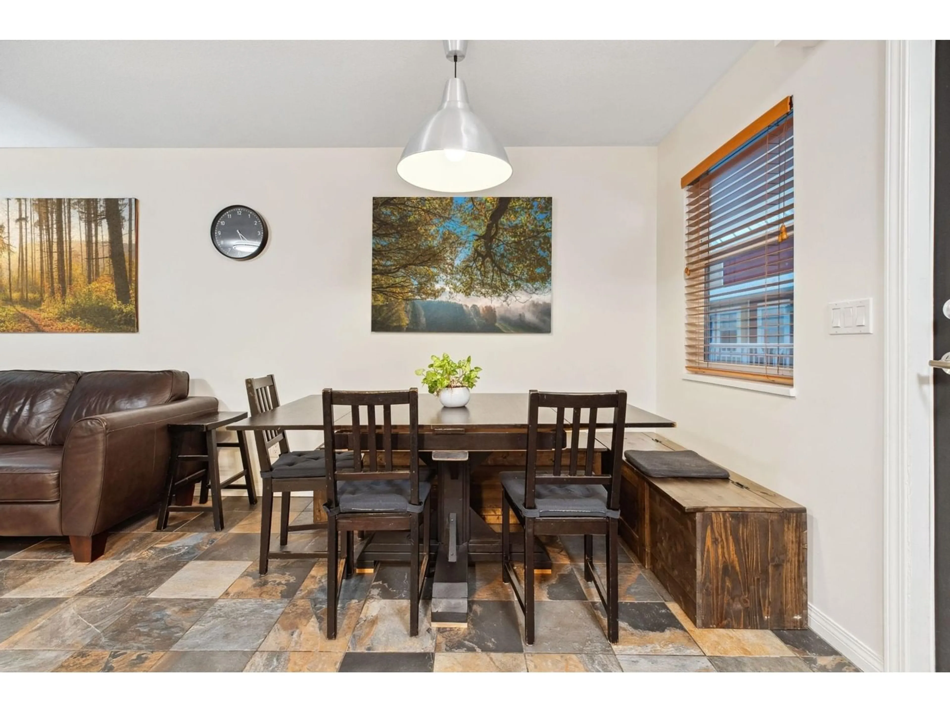 Dining room, wood/laminate floor for 10 20543 96 AVENUE, Langley British Columbia V1M3W3