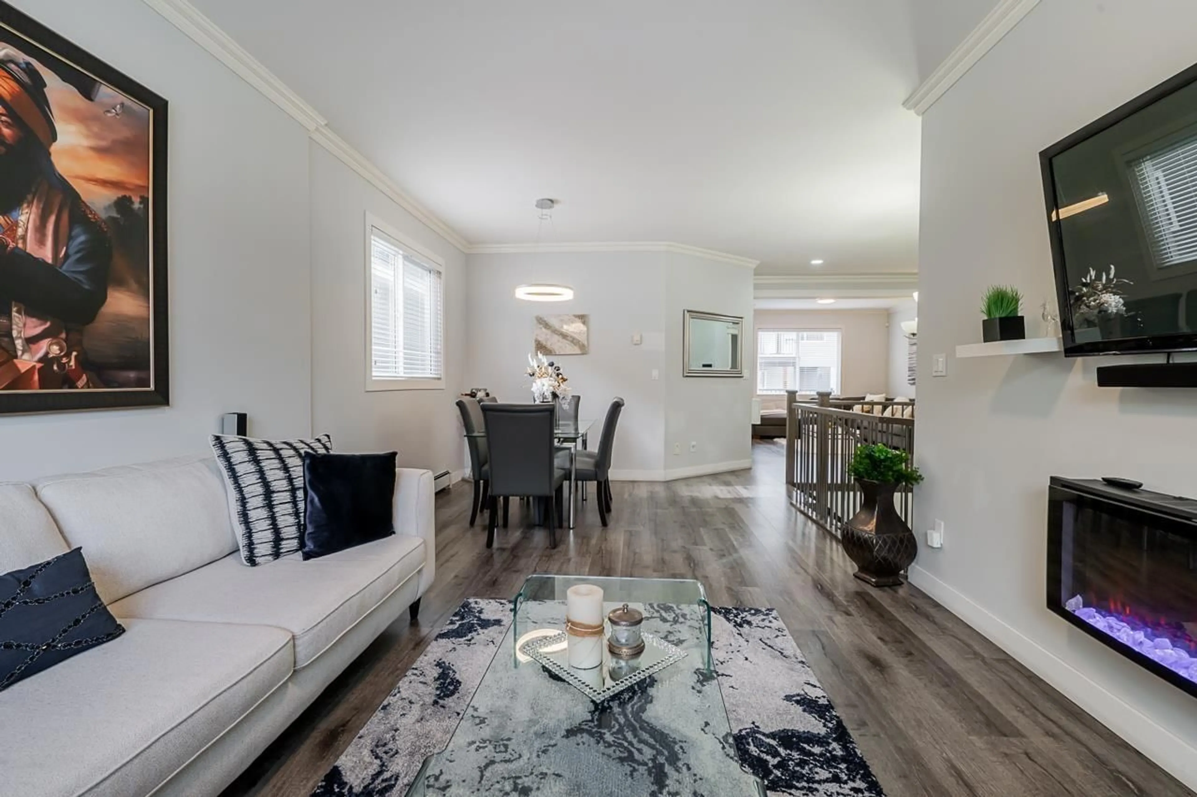 Living room with furniture, unknown for 6255 138 STREET, Surrey British Columbia V3X1E6