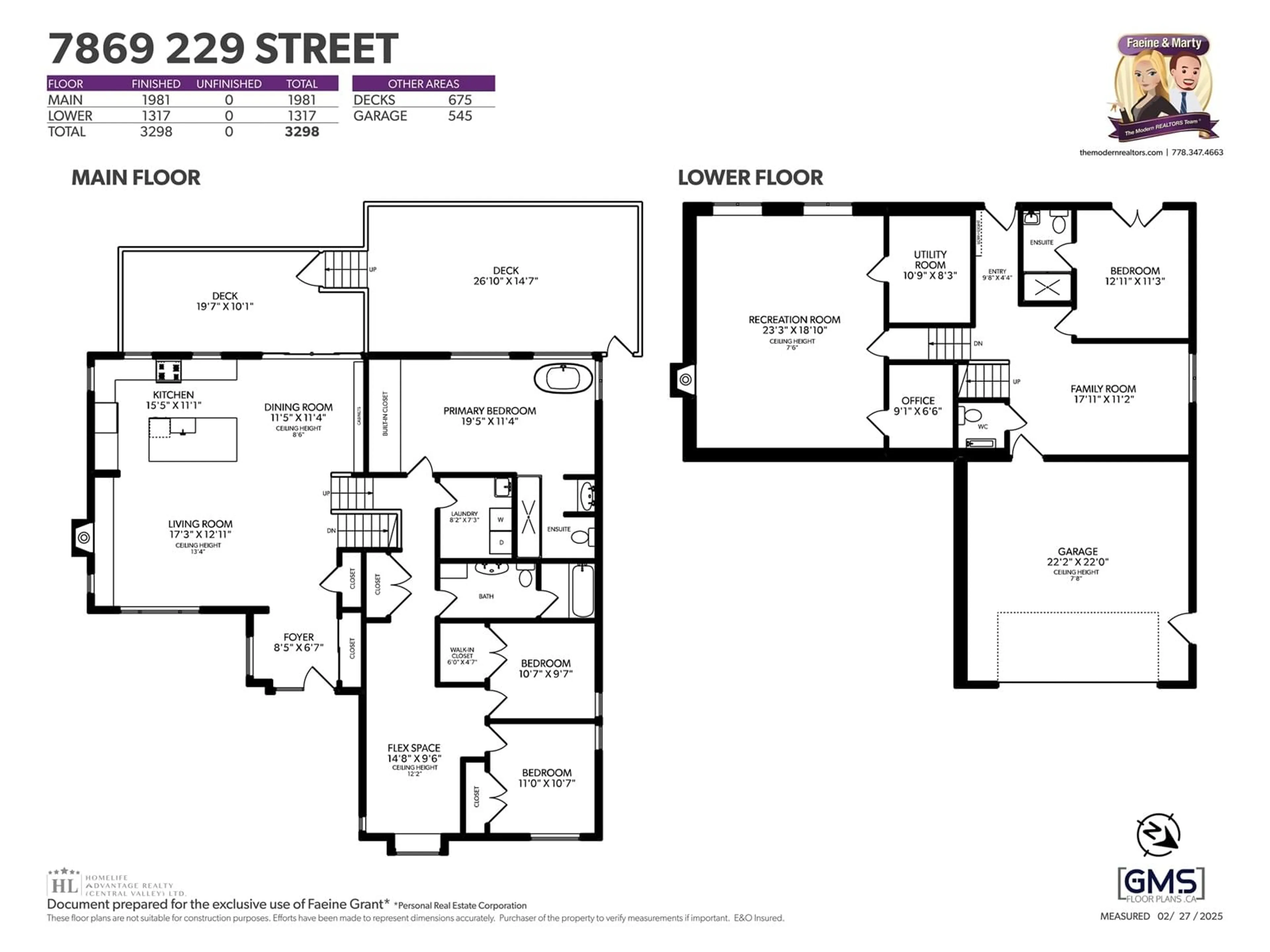 Floor plan for 7869 229 STREET, Langley British Columbia V1M2J6