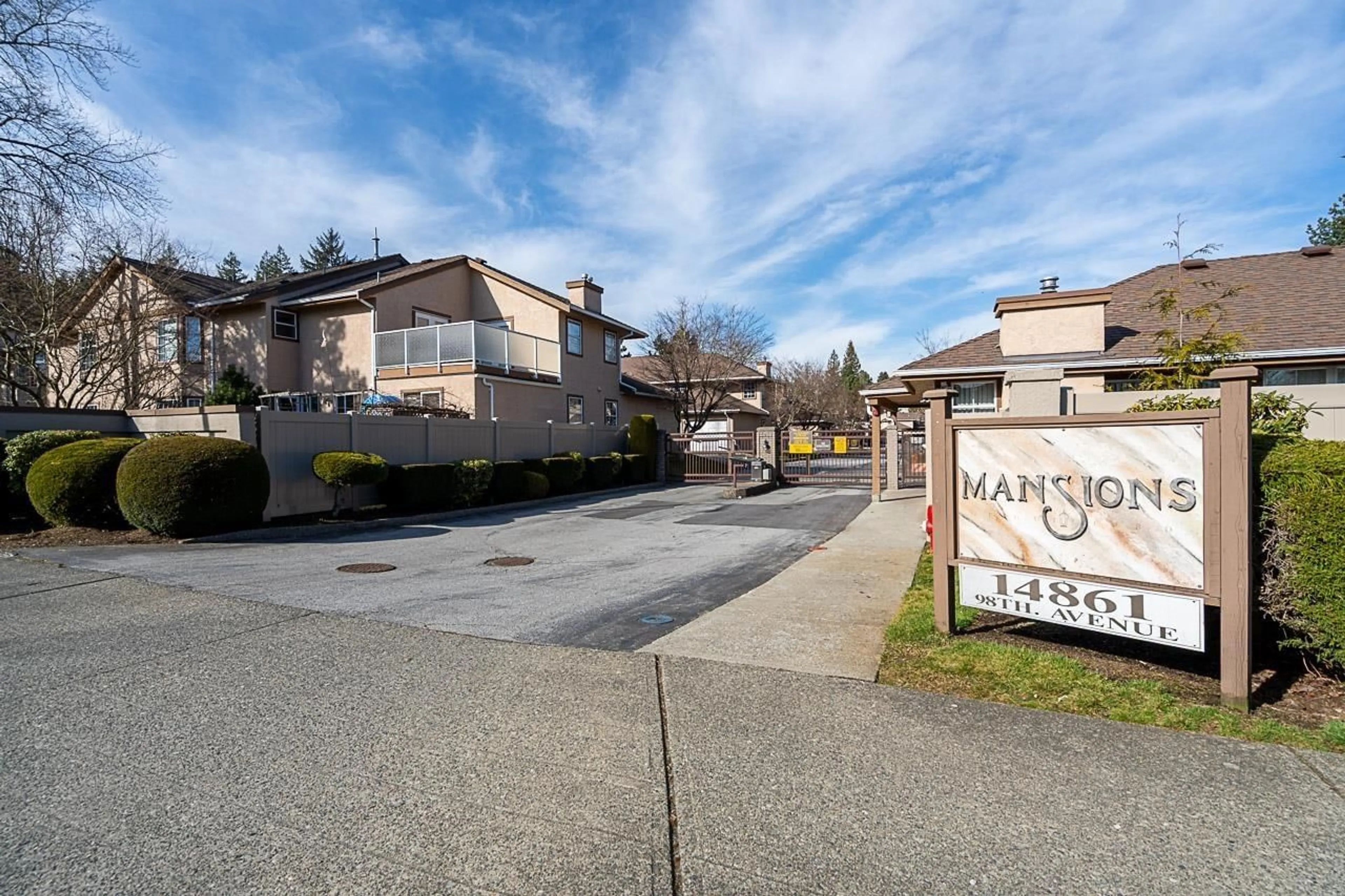 Patio, street for 110 14861 98 AVENUE, Surrey British Columbia V3R9Z8