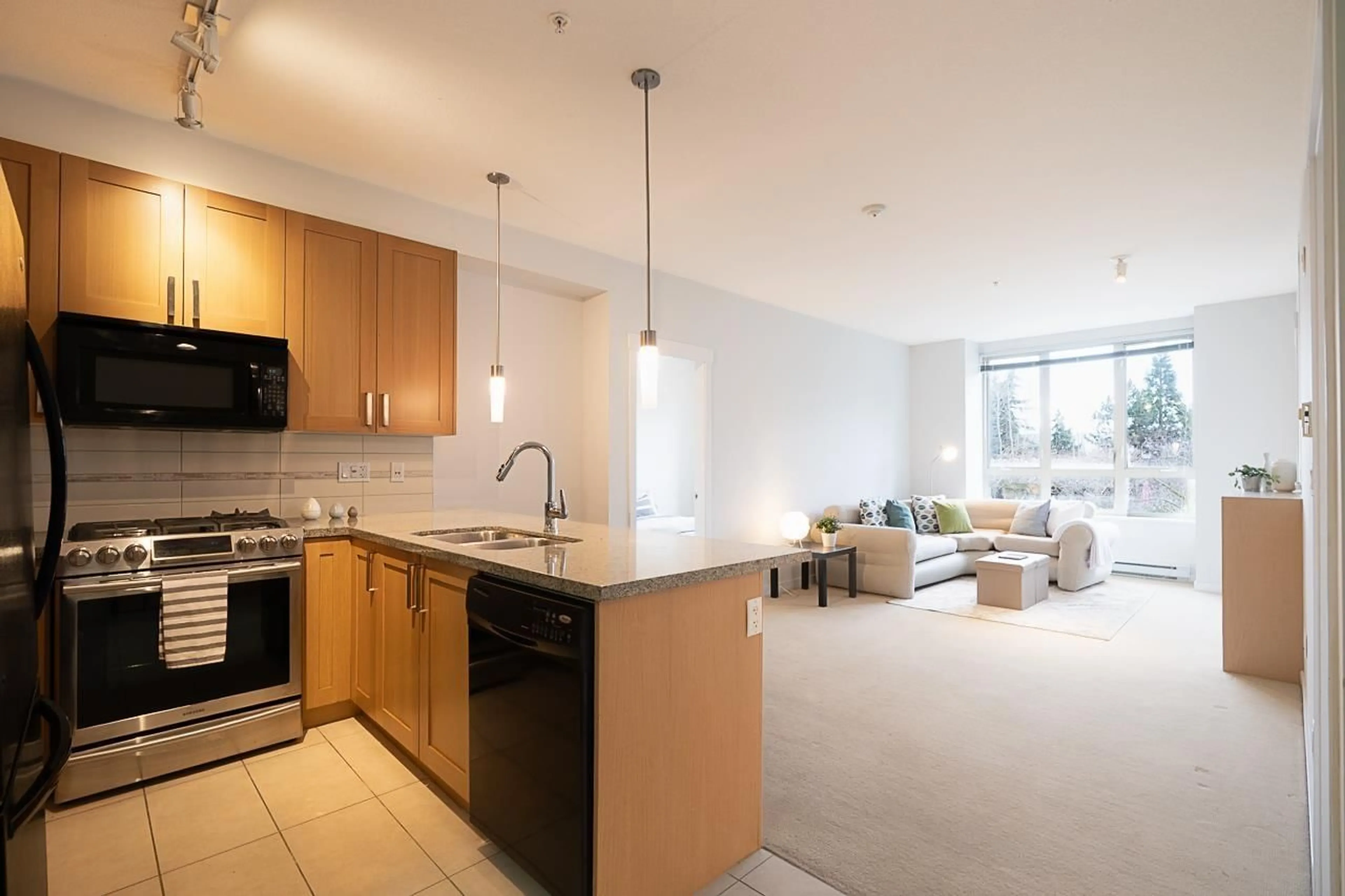 Open concept kitchen, unknown for 206 15918 26TH AVENUE, Surrey British Columbia V3S5K3