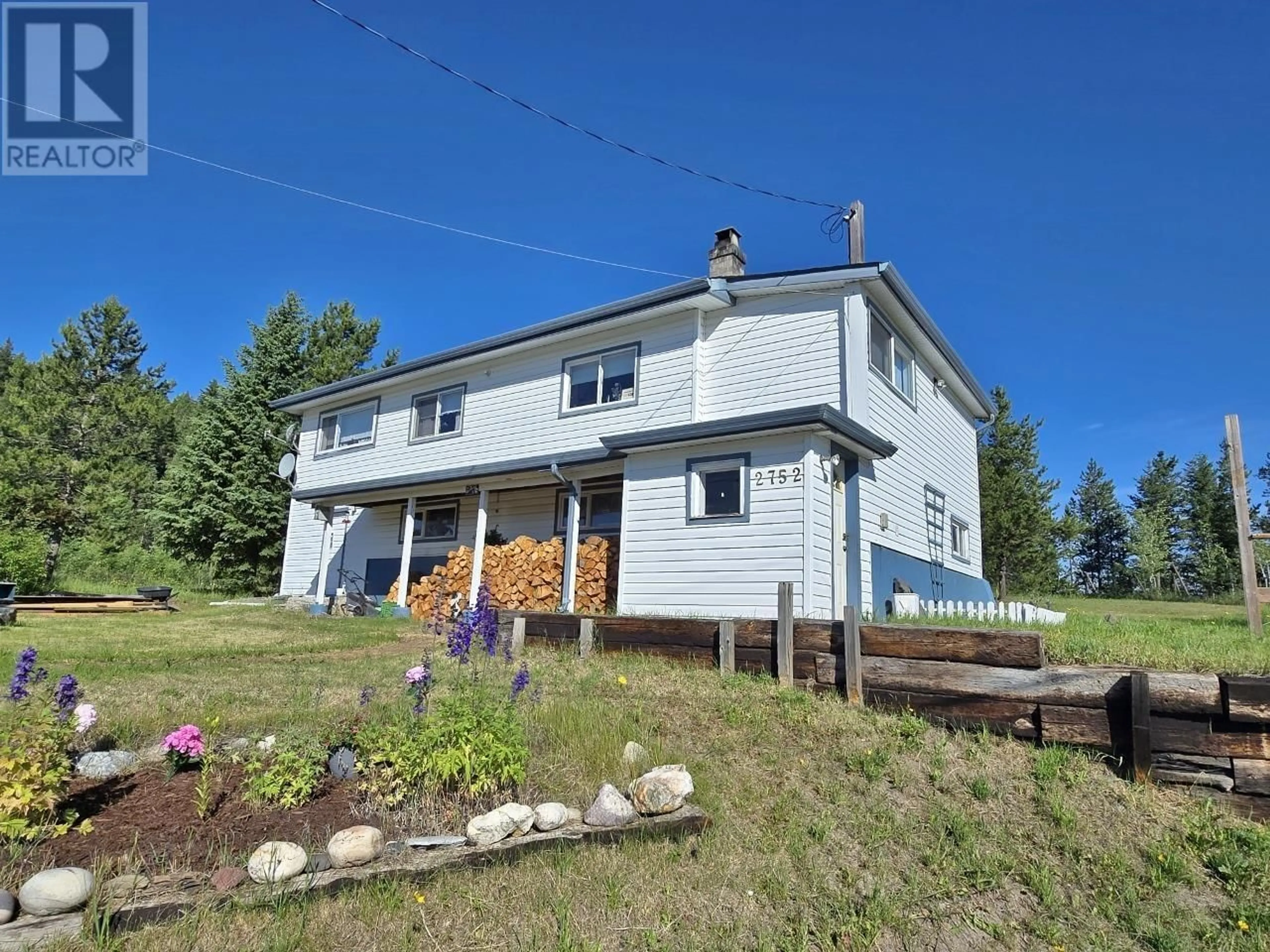 A pic from outside/outdoor area/front of a property/back of a property/a pic from drone, unknown for 2752 ENTERPRISE ROAD, 150 Mile House British Columbia V0K1T1
