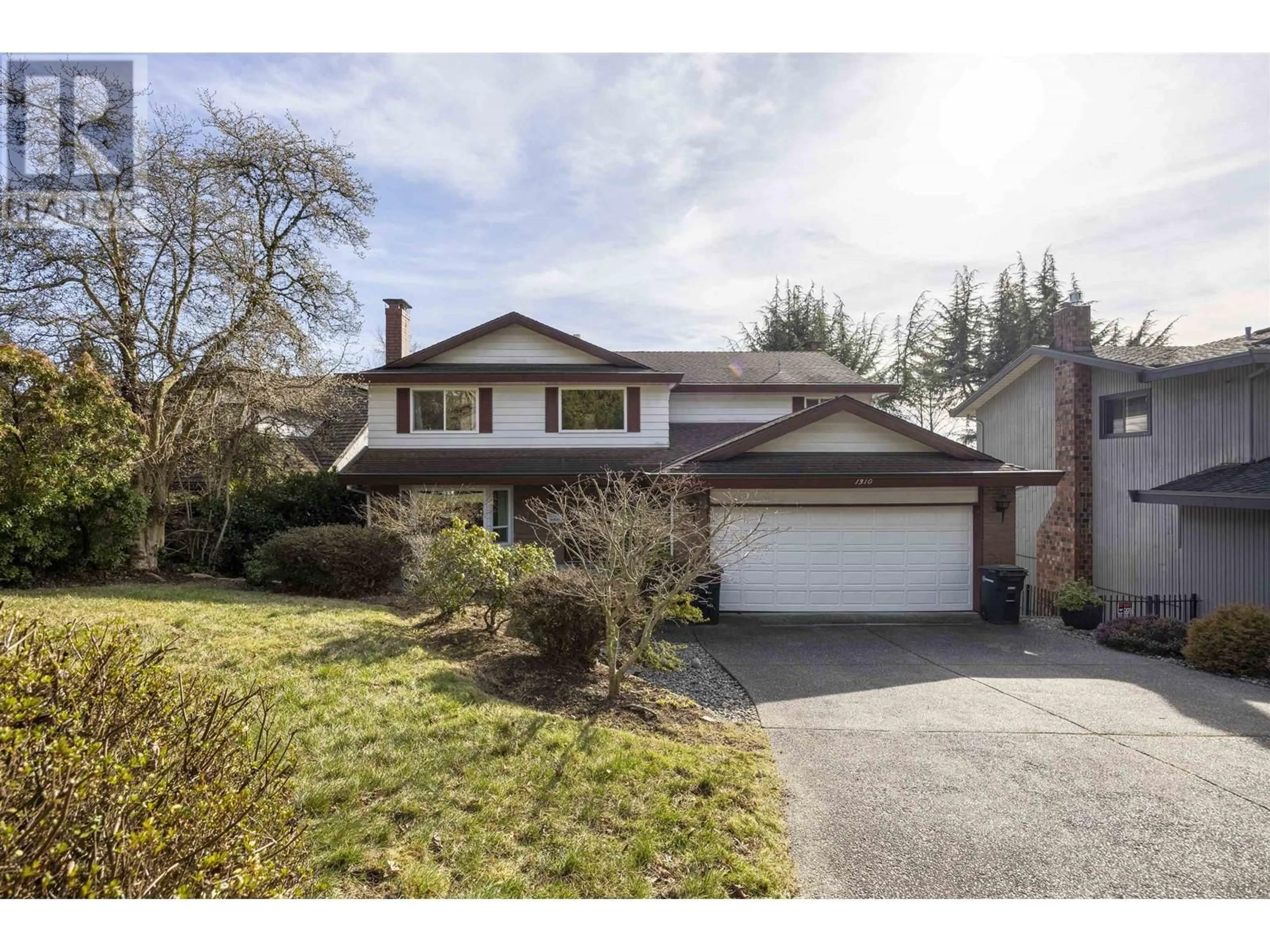 Home with vinyl exterior material, street for 1310 GLEN ABBEY DRIVE, Burnaby British Columbia V5A3Y4