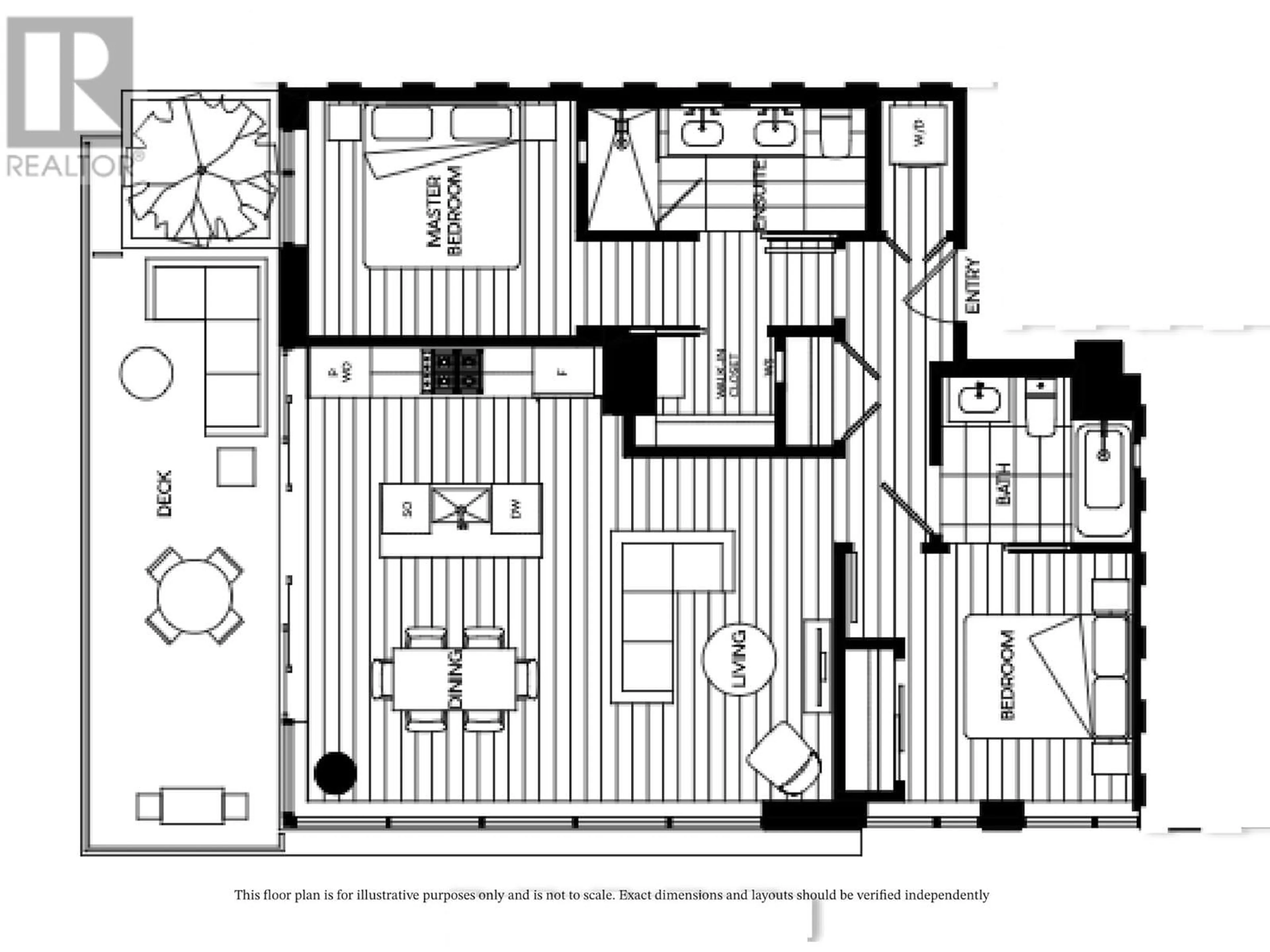 Floor plan for 1203 1180 BROUGHTON STREET, Vancouver British Columbia V6G2B1