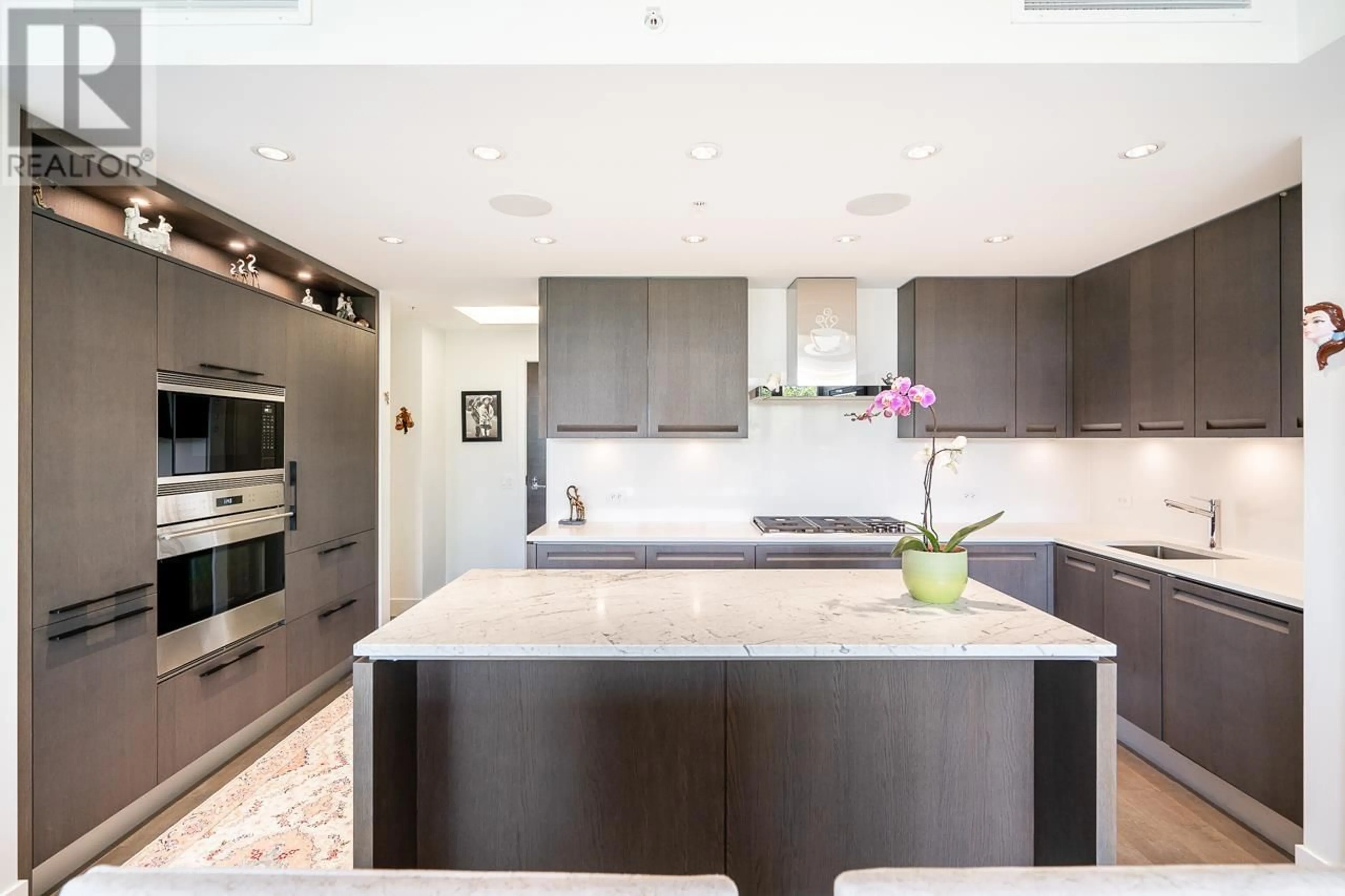 Contemporary kitchen, ceramic/tile floor for PH506 2102 W 48TH AVENUE, Vancouver British Columbia V6M2P5