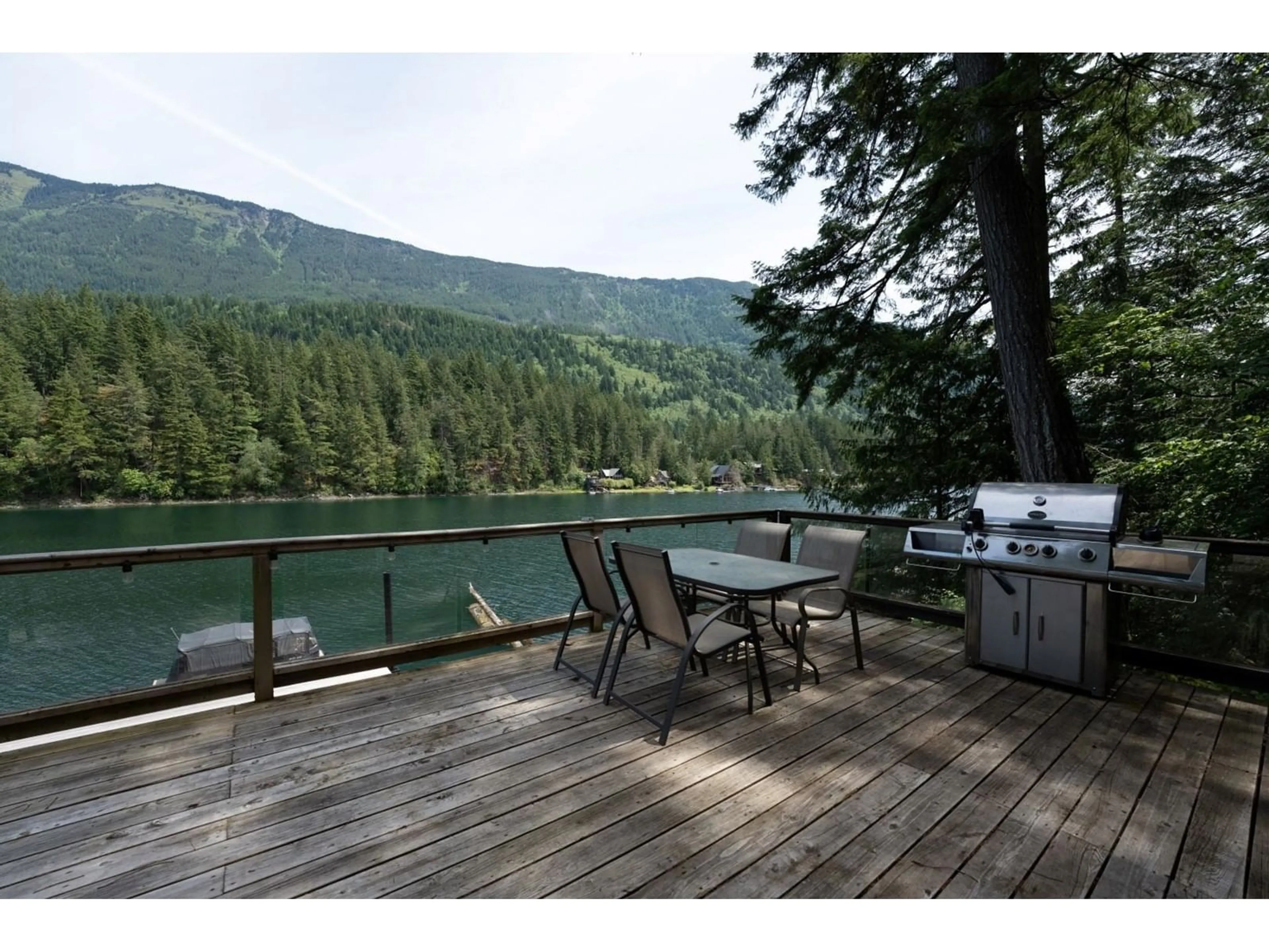 Patio, water/lake/river/ocean view for BLK C - DL 184 CASCADE BAY, Harrison Hot Springs British Columbia V0M1K0